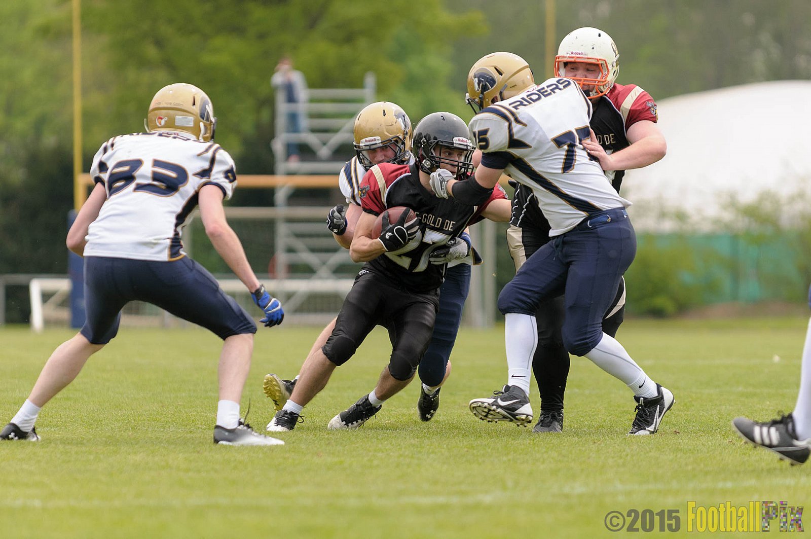 Schiefbahn Riders vs. Cologne Falcons II - 02.05.2015 OL NRW: Schiefbahn Riders vs. Cologne Falcons II (7:32)