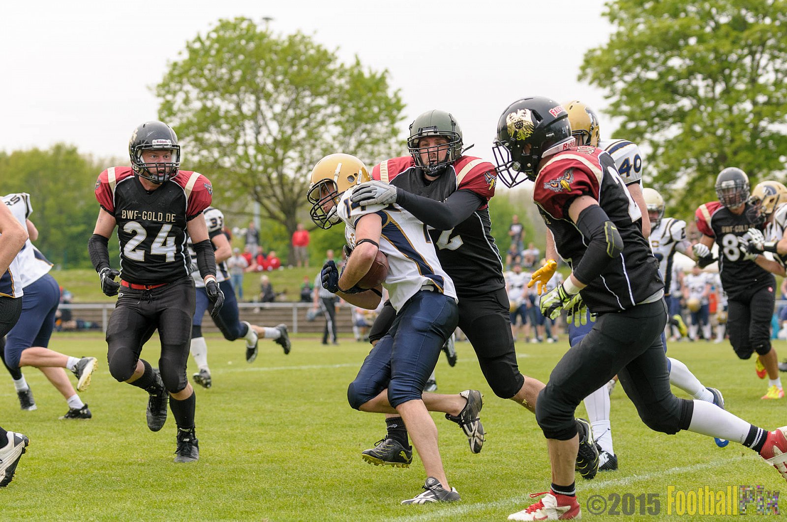 Schiefbahn Riders vs. Cologne Falcons II - 02.05.2015 OL NRW: Schiefbahn Riders vs. Cologne Falcons II (7:32)
