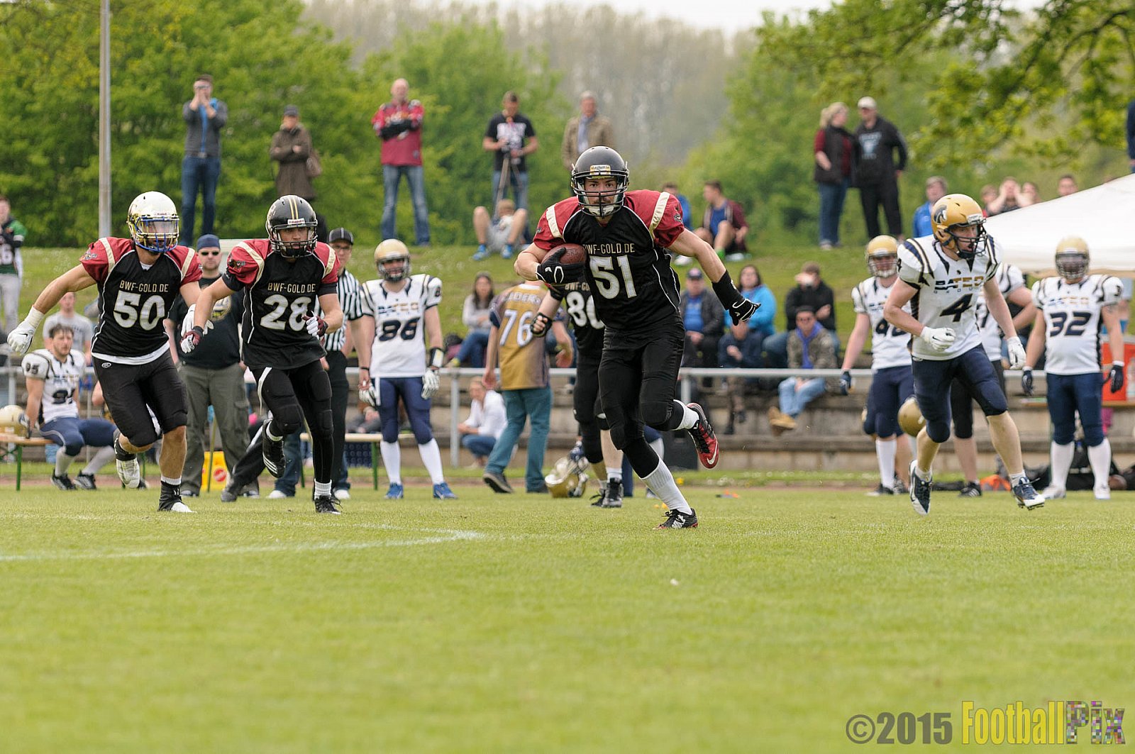 Schiefbahn Riders vs. Cologne Falcons II - 02.05.2015 OL NRW: Schiefbahn Riders vs. Cologne Falcons II (7:32)