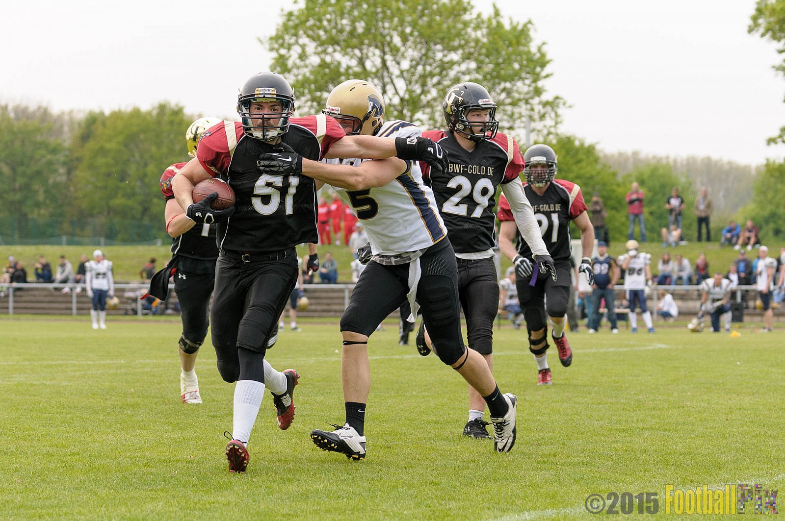 Schiefbahn Riders vs. Cologne Falcons II - 02.05.2015 OL NRW: Schiefbahn Riders vs. Cologne Falcons II (7:32)
