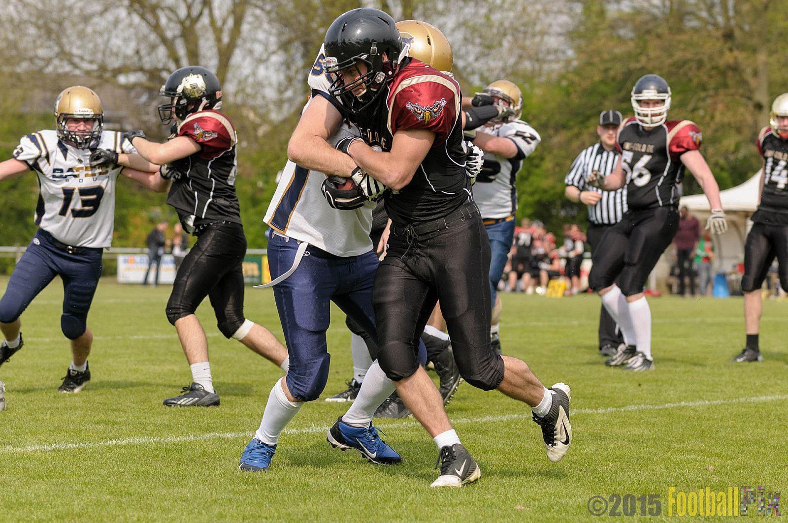 Schiefbahn Riders vs. Cologne Falcons II - 02.05.2015 OL NRW: Schiefbahn Riders vs. Cologne Falcons II (7:32)