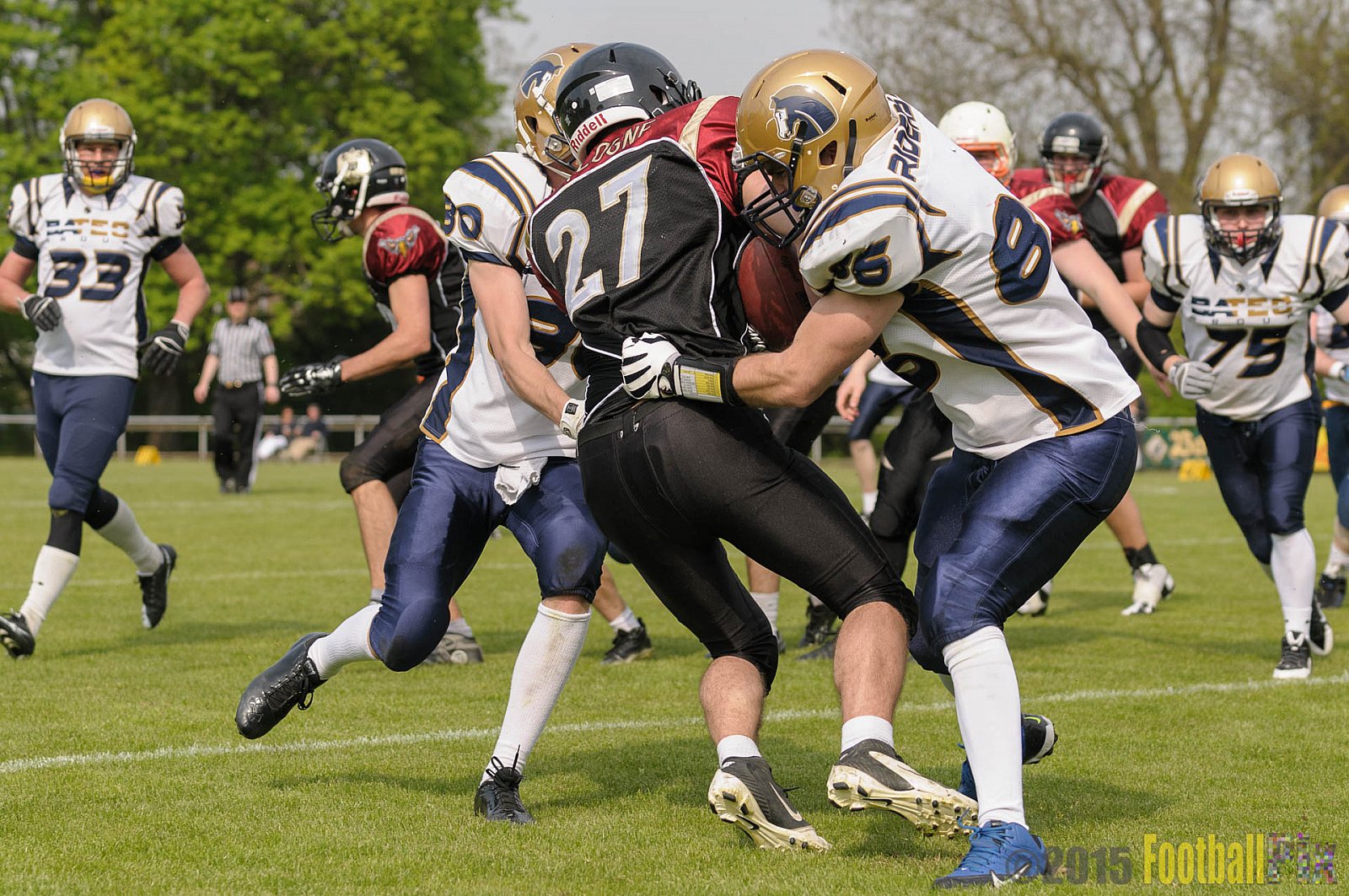 Schiefbahn Riders vs. Cologne Falcons II - 02.05.2015 OL NRW: Schiefbahn Riders vs. Cologne Falcons II (7:32)