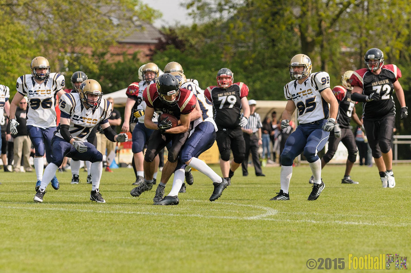 Schiefbahn Riders vs. Cologne Falcons II - 02.05.2015 OL NRW: Schiefbahn Riders vs. Cologne Falcons II (7:32)