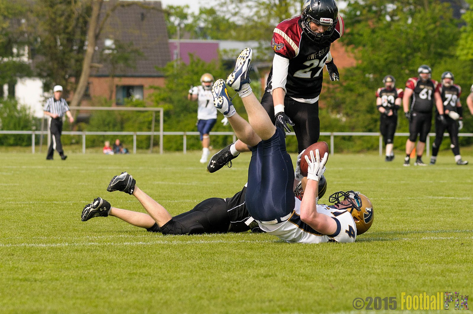 Schiefbahn Riders vs. Cologne Falcons II - 02.05.2015 OL NRW: Schiefbahn Riders vs. Cologne Falcons II (7:32)
