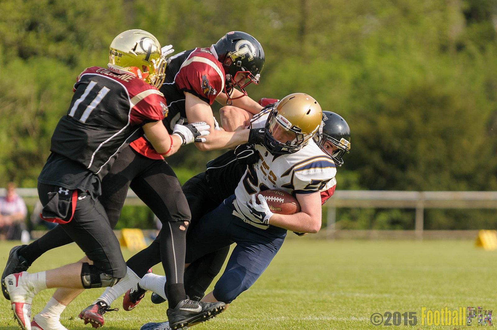 Schiefbahn Riders vs. Cologne Falcons II - 02.05.2015 OL NRW: Schiefbahn Riders vs. Cologne Falcons II (7:32)