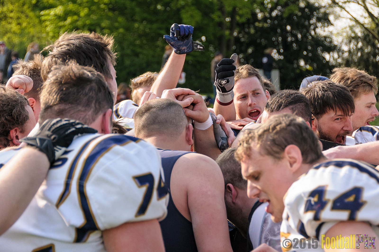 Schiefbahn Riders vs. Cologne Falcons II - 02.05.2015 OL NRW: Schiefbahn Riders vs. Cologne Falcons II (7:32)