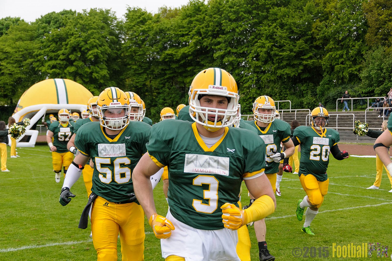 Cologne Crocodiles vs. Elmshorn Fighting Pirates - 03.05.2015 GFL2 Nord: Cologne Crocodiles vs. Elmshorn Fighting Pirates (52:7)
