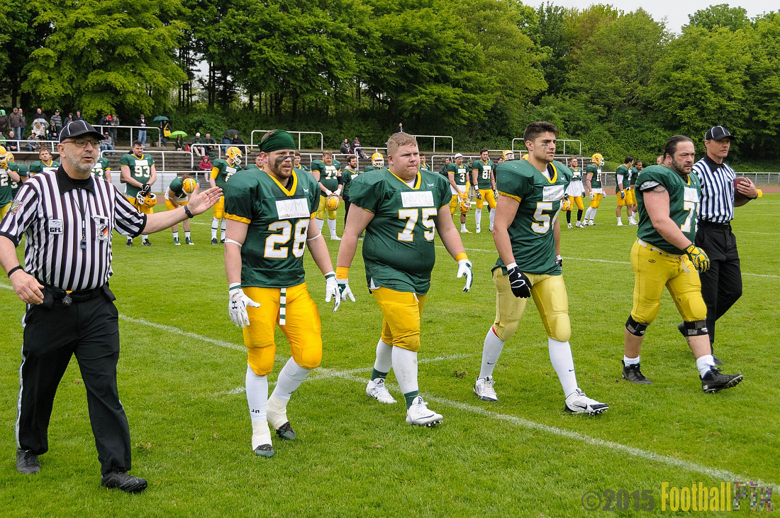 Cologne Crocodiles vs. Elmshorn Fighting Pirates - 03.05.2015 GFL2 Nord: Cologne Crocodiles vs. Elmshorn Fighting Pirates (52:7)