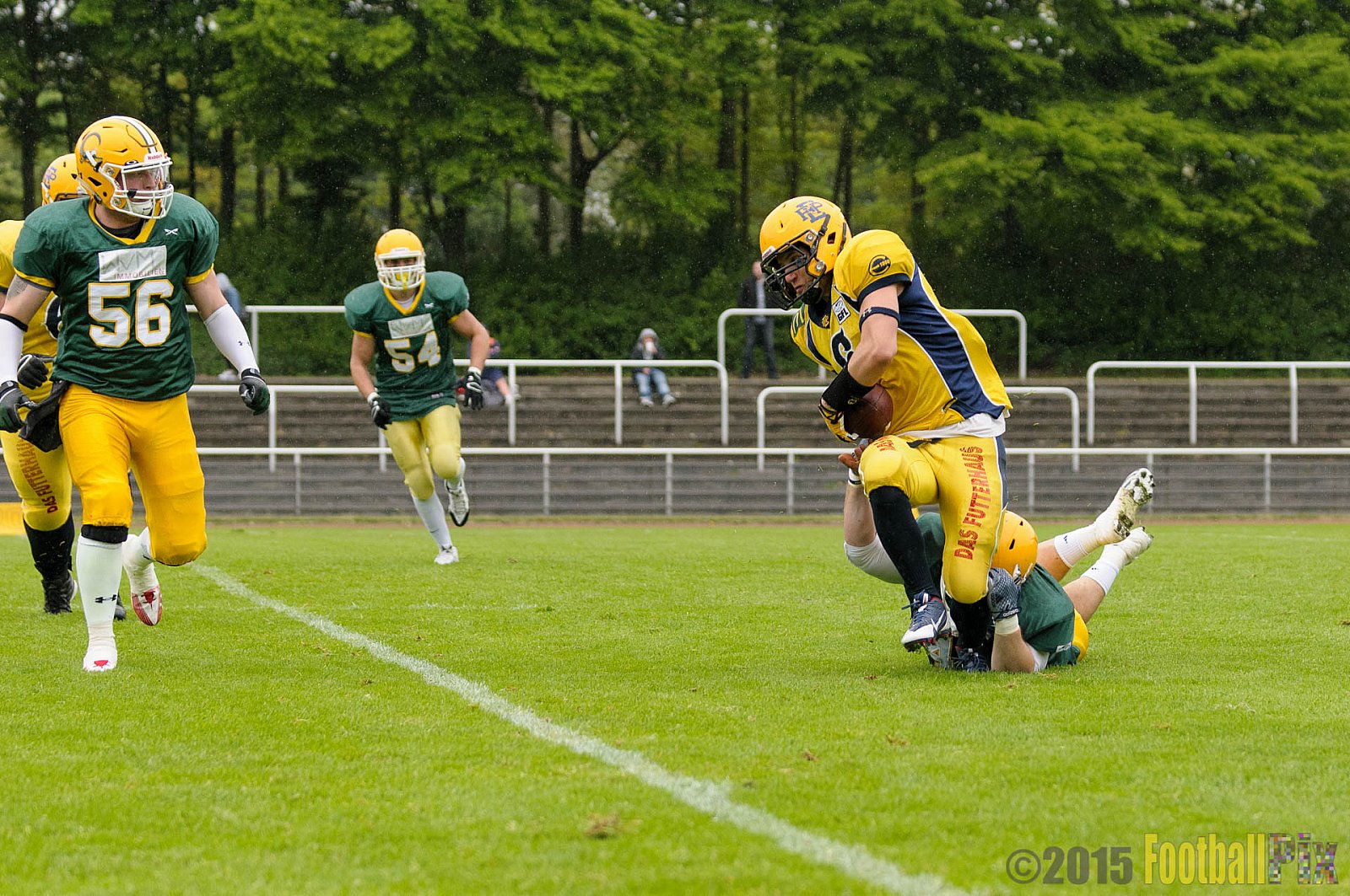Cologne Crocodiles vs. Elmshorn Fighting Pirates - 03.05.2015 GFL2 Nord: Cologne Crocodiles vs. Elmshorn Fighting Pirates (52:7)