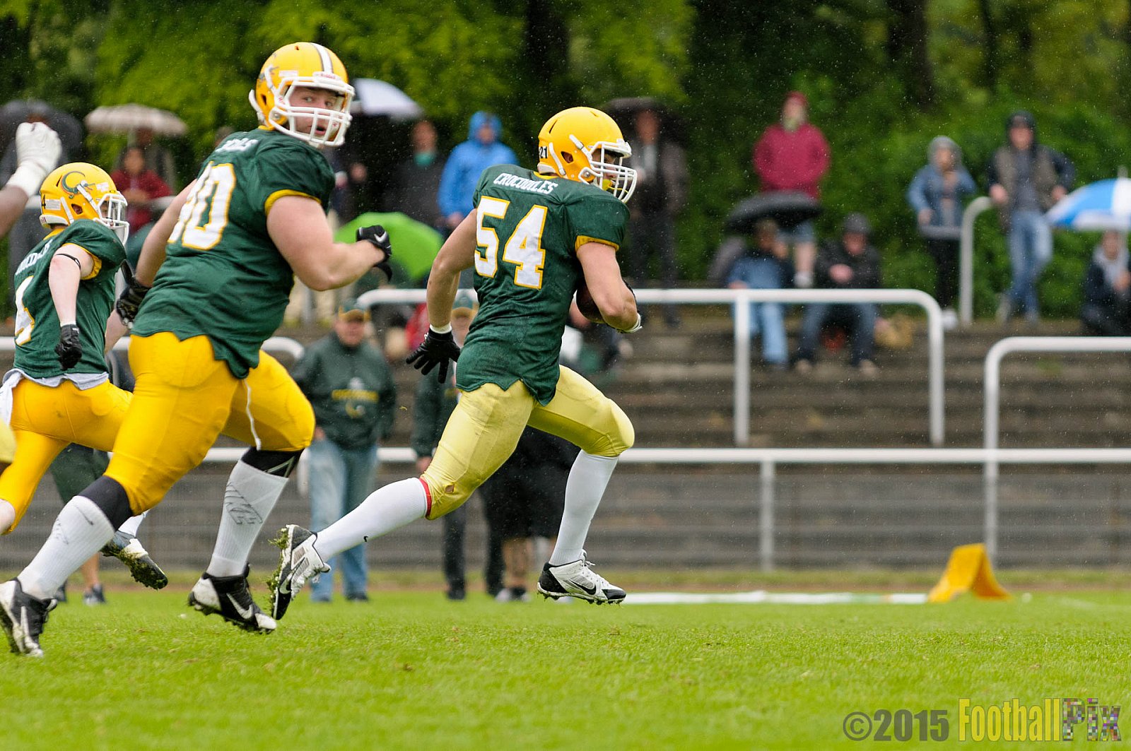 Cologne Crocodiles vs. Elmshorn Fighting Pirates - 03.05.2015 GFL2 Nord: Cologne Crocodiles vs. Elmshorn Fighting Pirates (52:7)
