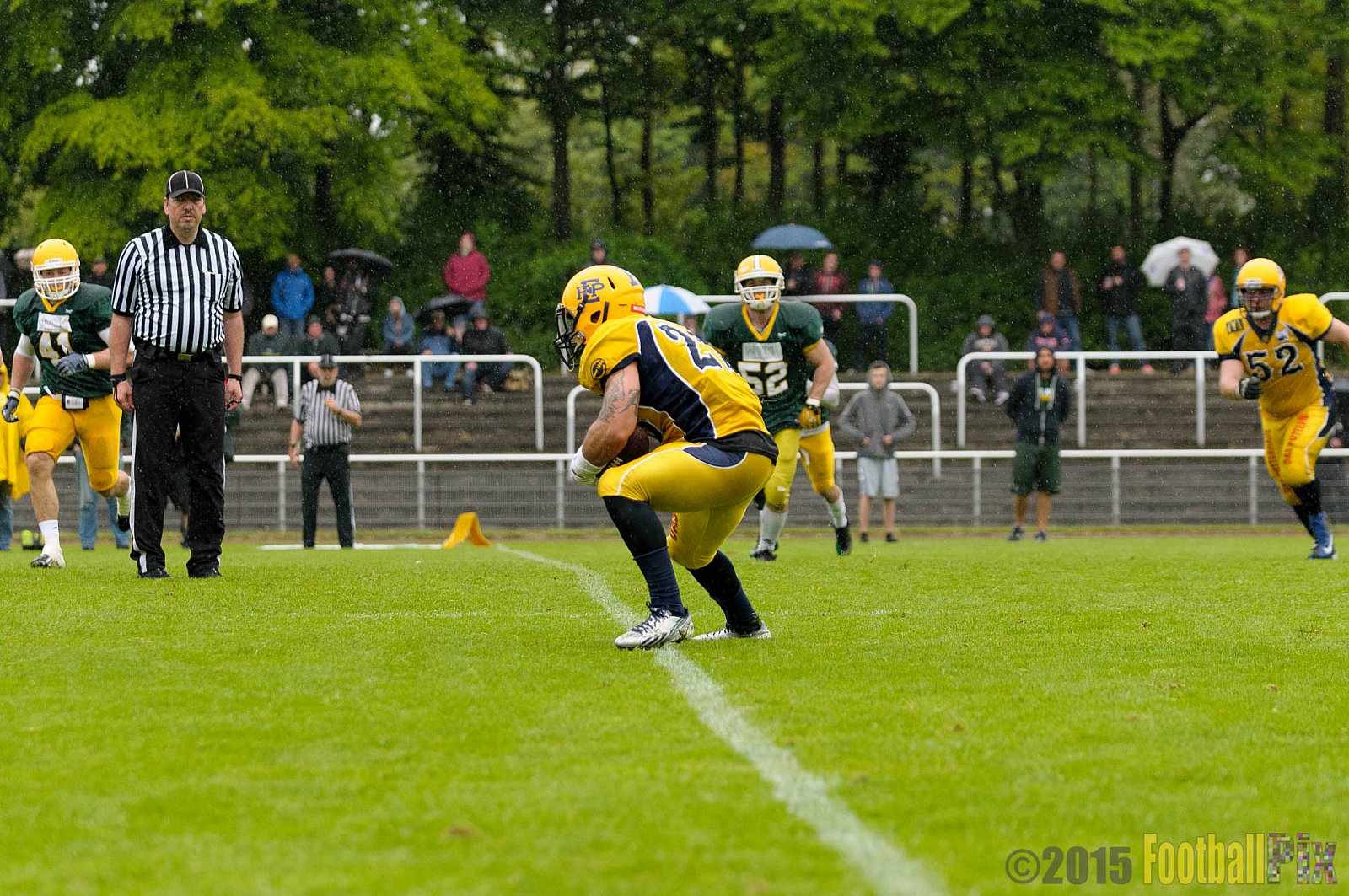 Cologne Crocodiles vs. Elmshorn Fighting Pirates - 03.05.2015 GFL2 Nord: Cologne Crocodiles vs. Elmshorn Fighting Pirates (52:7)