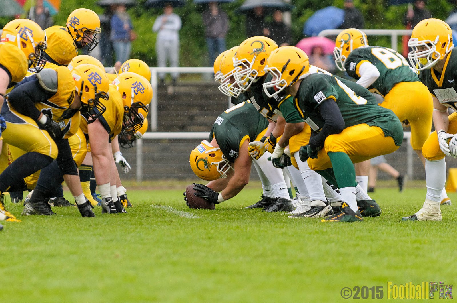 Cologne Crocodiles vs. Elmshorn Fighting Pirates - 03.05.2015 GFL2 Nord: Cologne Crocodiles vs. Elmshorn Fighting Pirates (52:7)
