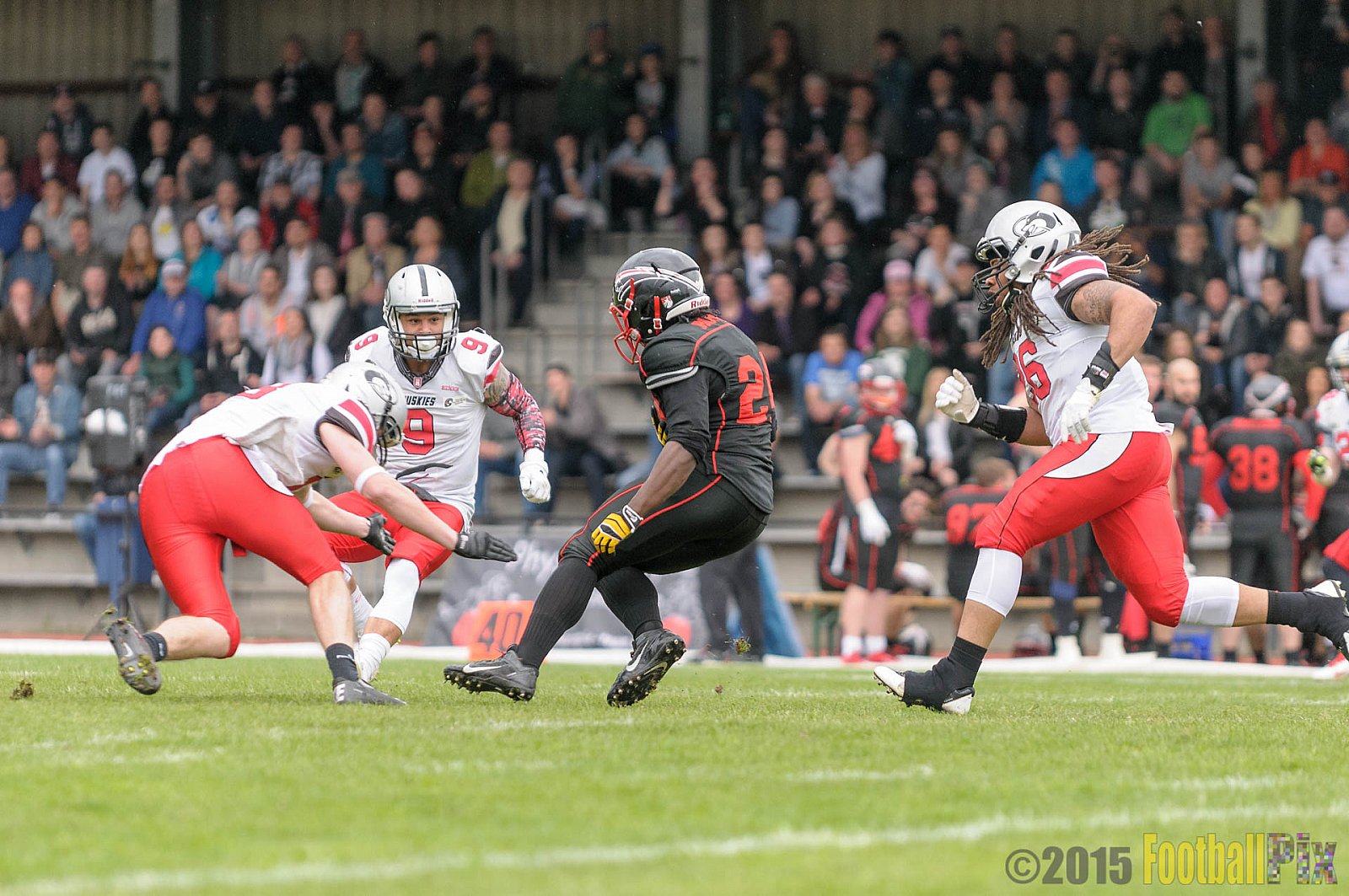 Düsseldorf Panther vs. Hamburg Huskies - 09.05.2015 GFL Nord: Düsseldorf Panther vs. Hamburg Huskies (10:27)