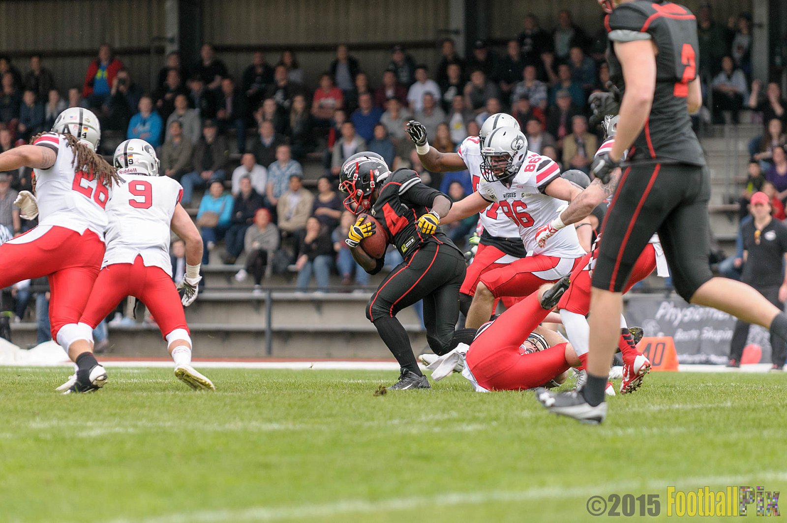 Düsseldorf Panther vs. Hamburg Huskies - 09.05.2015 GFL Nord: Düsseldorf Panther vs. Hamburg Huskies (10:27)