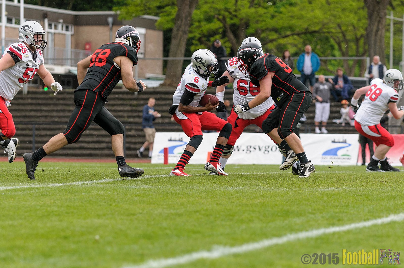 Düsseldorf Panther vs. Hamburg Huskies - 09.05.2015 GFL Nord: Düsseldorf Panther vs. Hamburg Huskies (10:27)