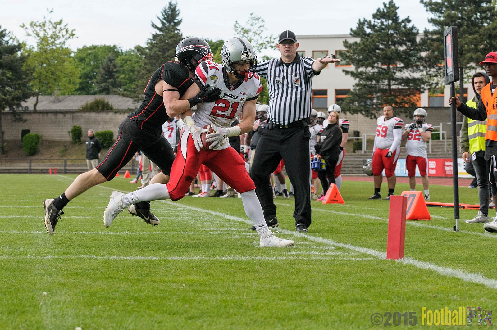 Düsseldorf Panther vs. Hamburg Huskies - 09.05.2015 GFL Nord: Düsseldorf Panther vs. Hamburg Huskies (10:27)