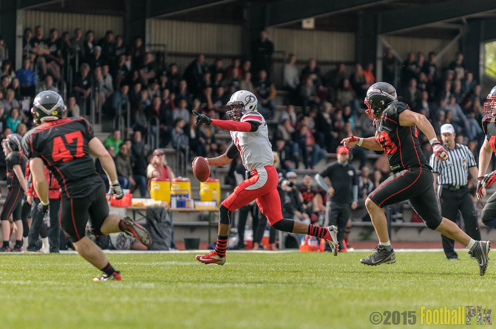 Düsseldorf Panther vs. Hamburg Huskies - 09.05.2015 GFL Nord: Düsseldorf Panther vs. Hamburg Huskies (10:27)