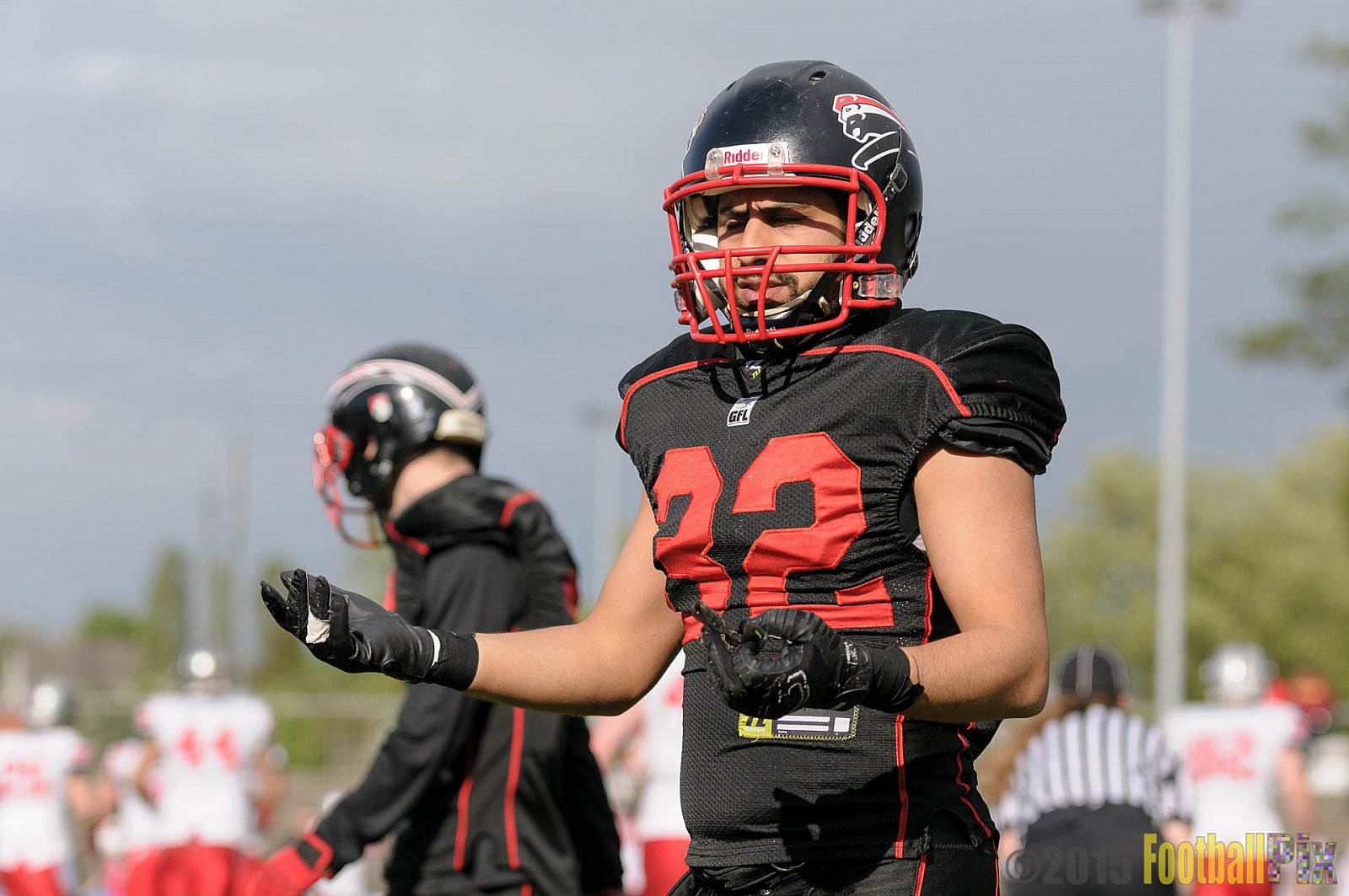 Düsseldorf Panther vs. Hamburg Huskies - 09.05.2015 GFL Nord: Düsseldorf Panther vs. Hamburg Huskies (10:27)