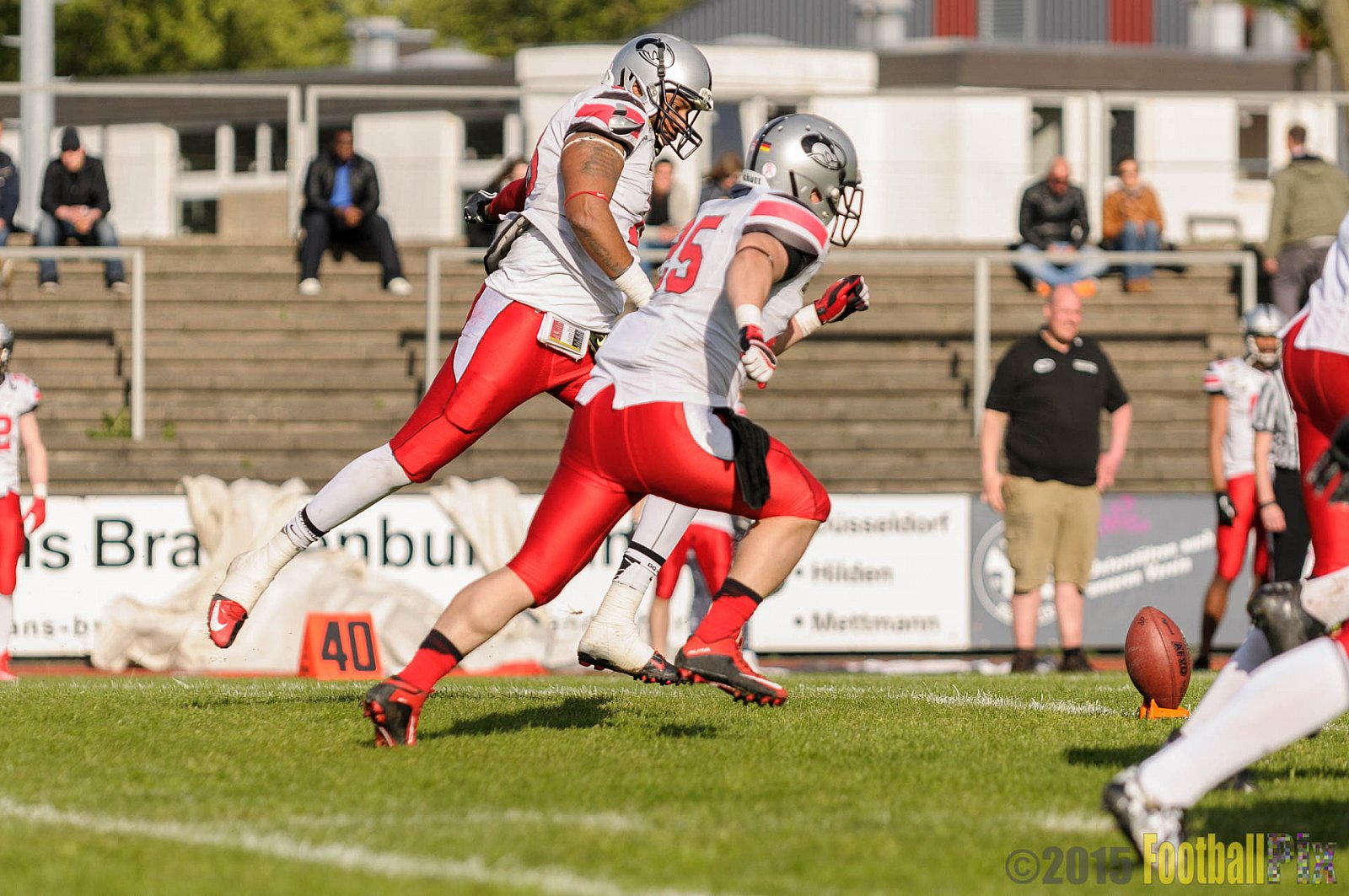 Düsseldorf Panther vs. Hamburg Huskies - 09.05.2015 GFL Nord: Düsseldorf Panther vs. Hamburg Huskies (10:27)