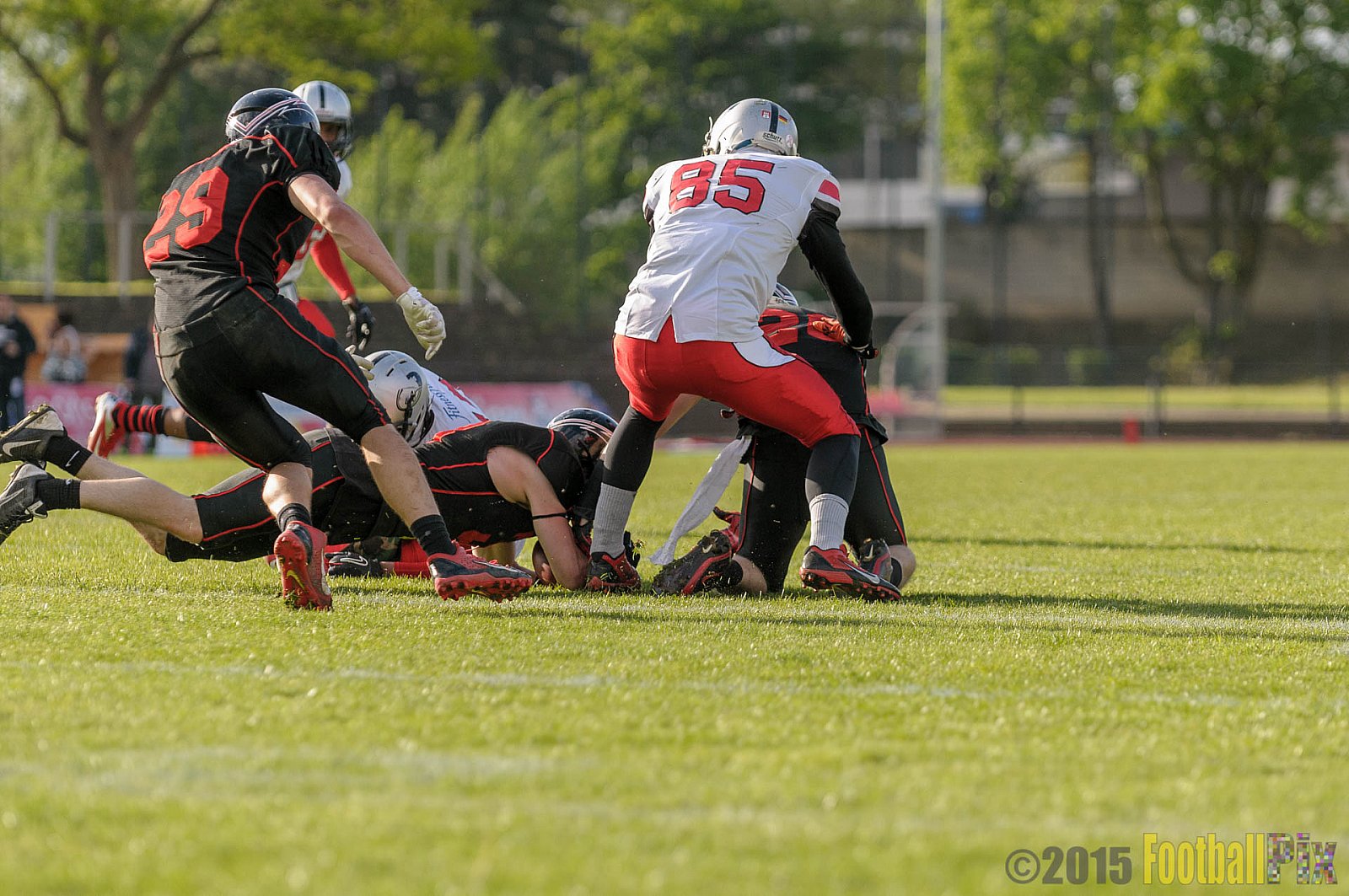 Düsseldorf Panther vs. Hamburg Huskies - 09.05.2015 GFL Nord: Düsseldorf Panther vs. Hamburg Huskies (10:27)