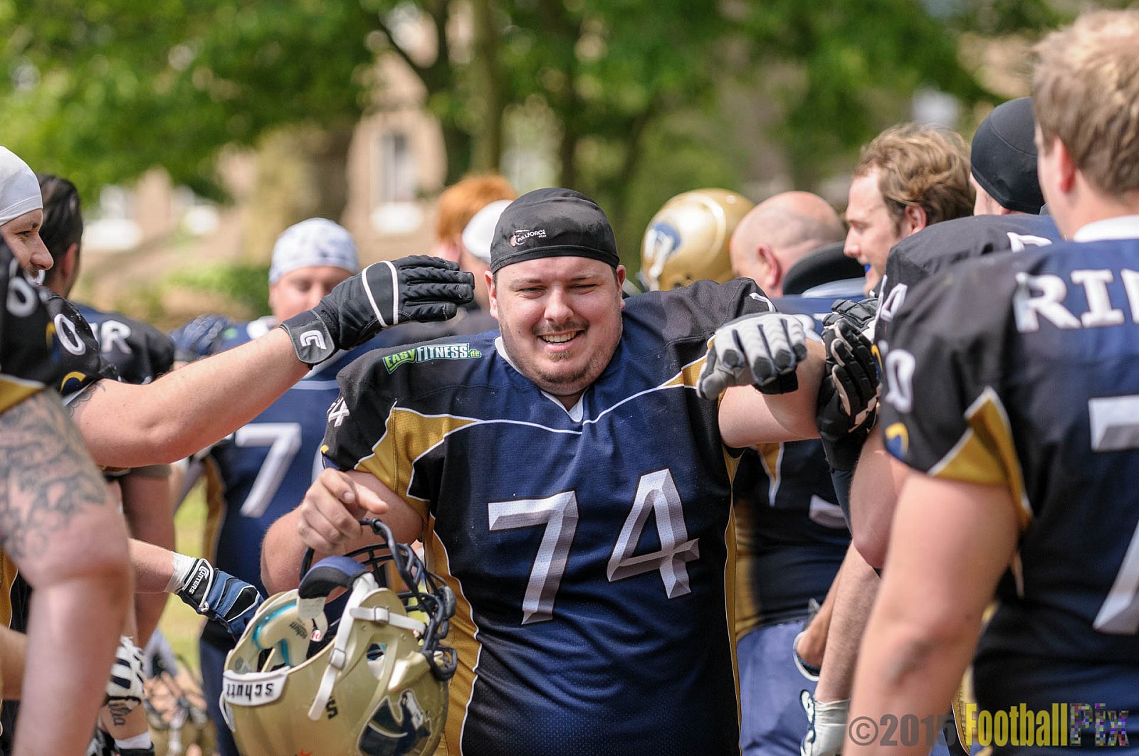 Schiefbahn Riders vs. Gelsenkirchen Devils - 10.05.2015 OL NRW: Schiefbahn Riders vs. Gelsenkirchen Devils (7:14)