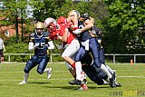 Schiefbahn Riders vs. Gelsenkirchen Devils - 10.05.2015 OL NRW: Schiefbahn Riders vs. Gelsenkirchen Devils (7:14)