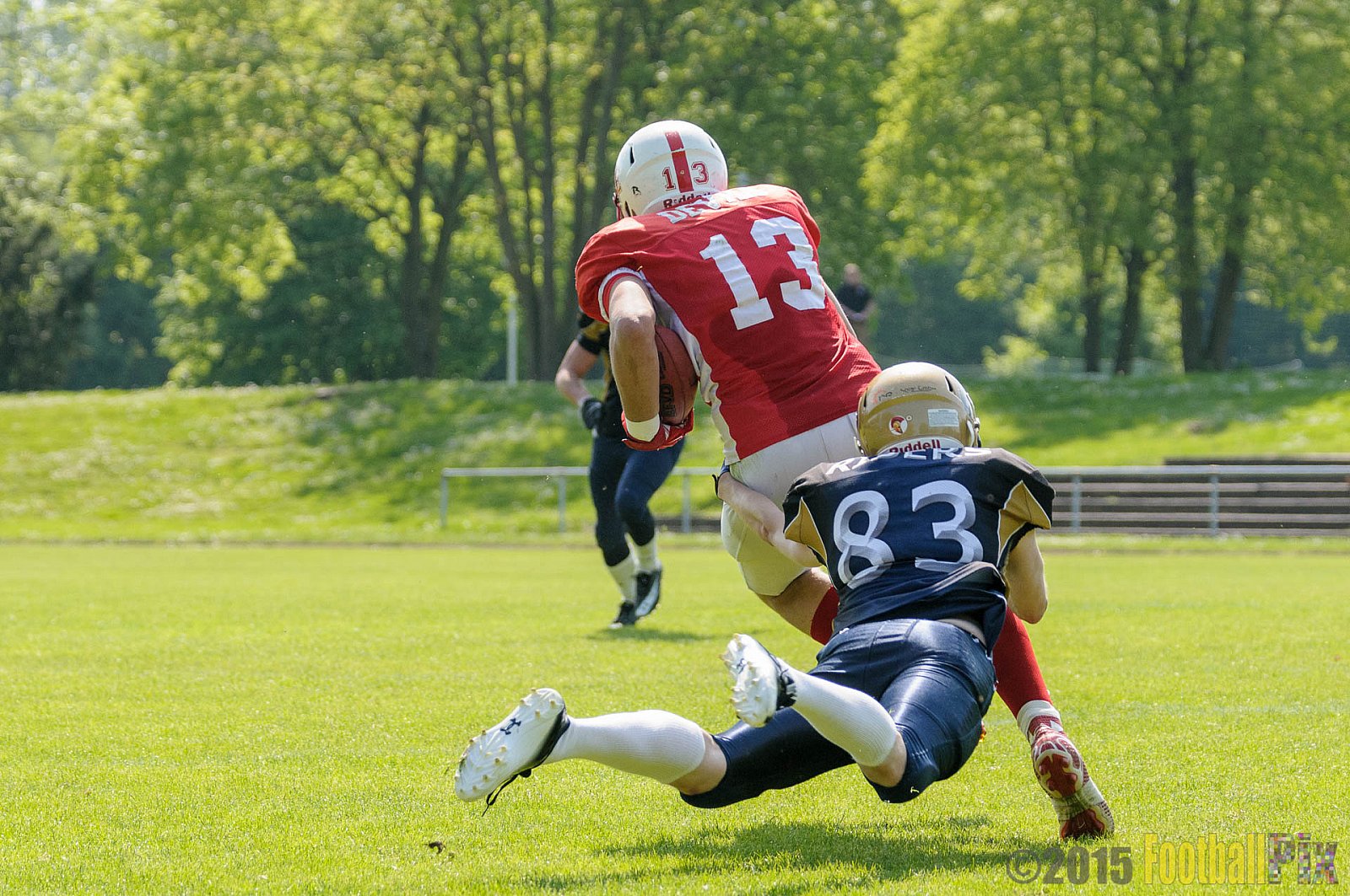 Schiefbahn Riders vs. Gelsenkirchen Devils - 10.05.2015 OL NRW: Schiefbahn Riders vs. Gelsenkirchen Devils (7:14)