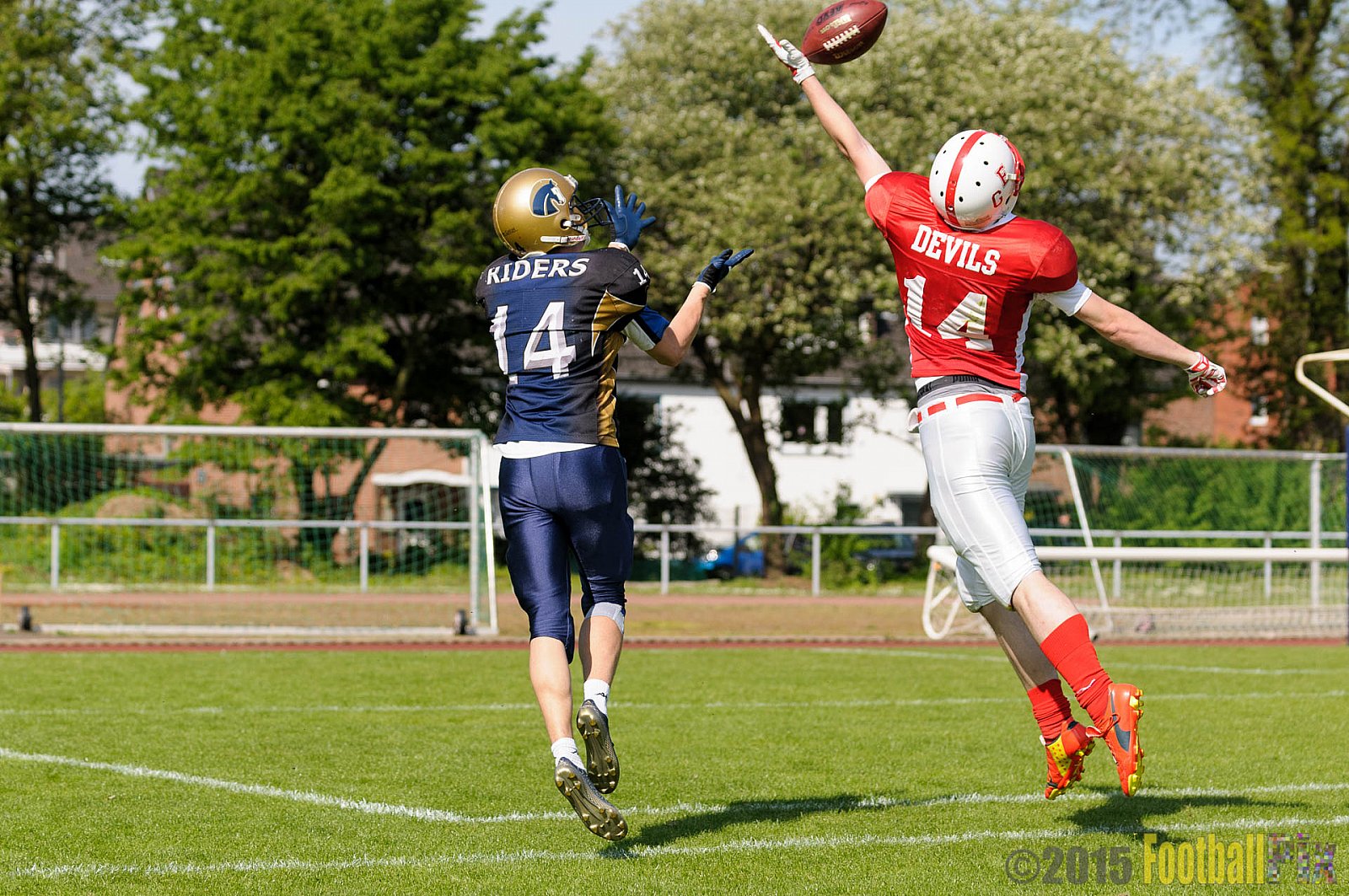 Schiefbahn Riders vs. Gelsenkirchen Devils - 10.05.2015 OL NRW: Schiefbahn Riders vs. Gelsenkirchen Devils (7:14)