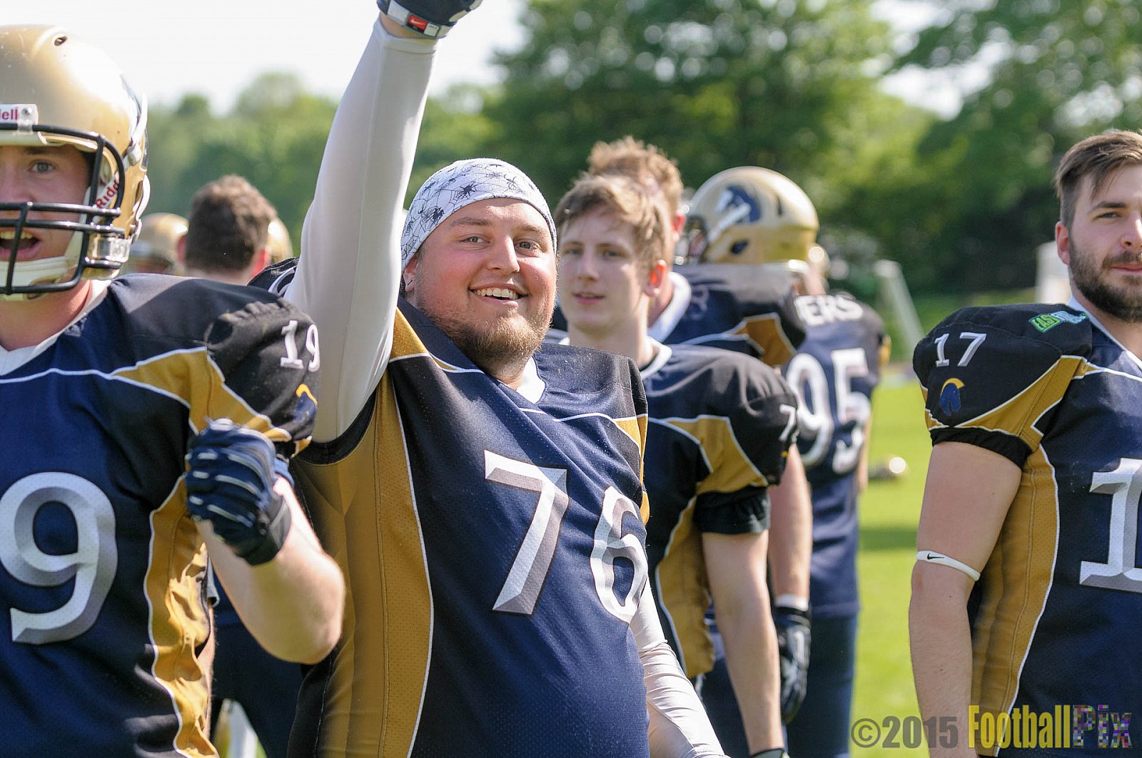 Schiefbahn Riders vs. Gelsenkirchen Devils - 10.05.2015 OL NRW: Schiefbahn Riders vs. Gelsenkirchen Devils (7:14)