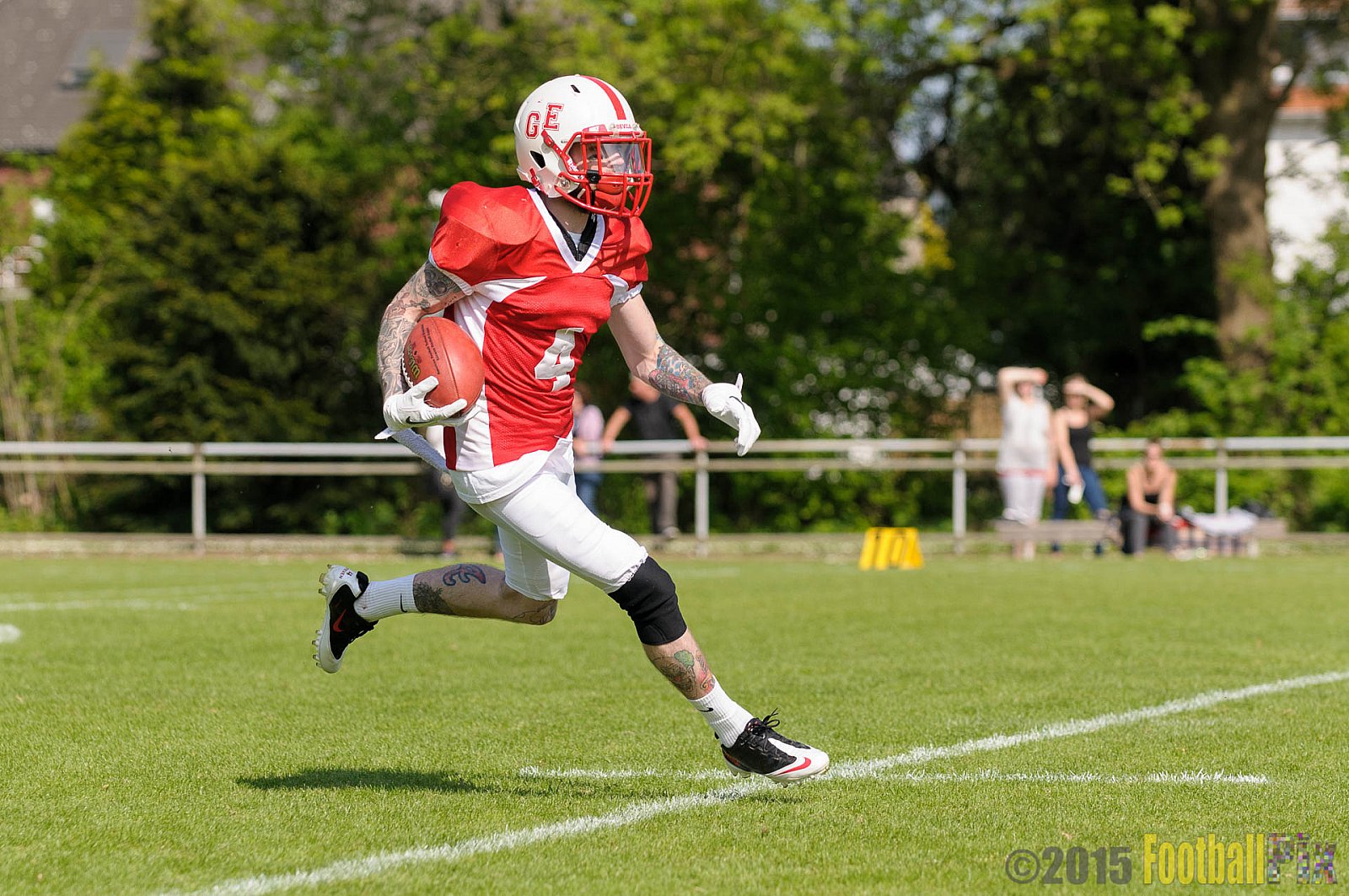 Schiefbahn Riders vs. Gelsenkirchen Devils - 10.05.2015 OL NRW: Schiefbahn Riders vs. Gelsenkirchen Devils (7:14)