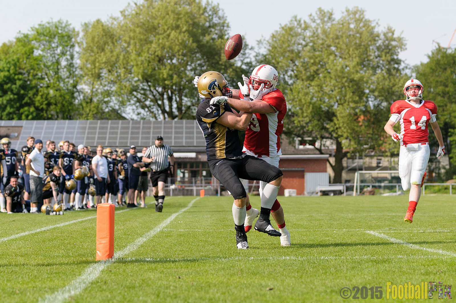 Schiefbahn Riders vs. Gelsenkirchen Devils - 10.05.2015 OL NRW: Schiefbahn Riders vs. Gelsenkirchen Devils (7:14)