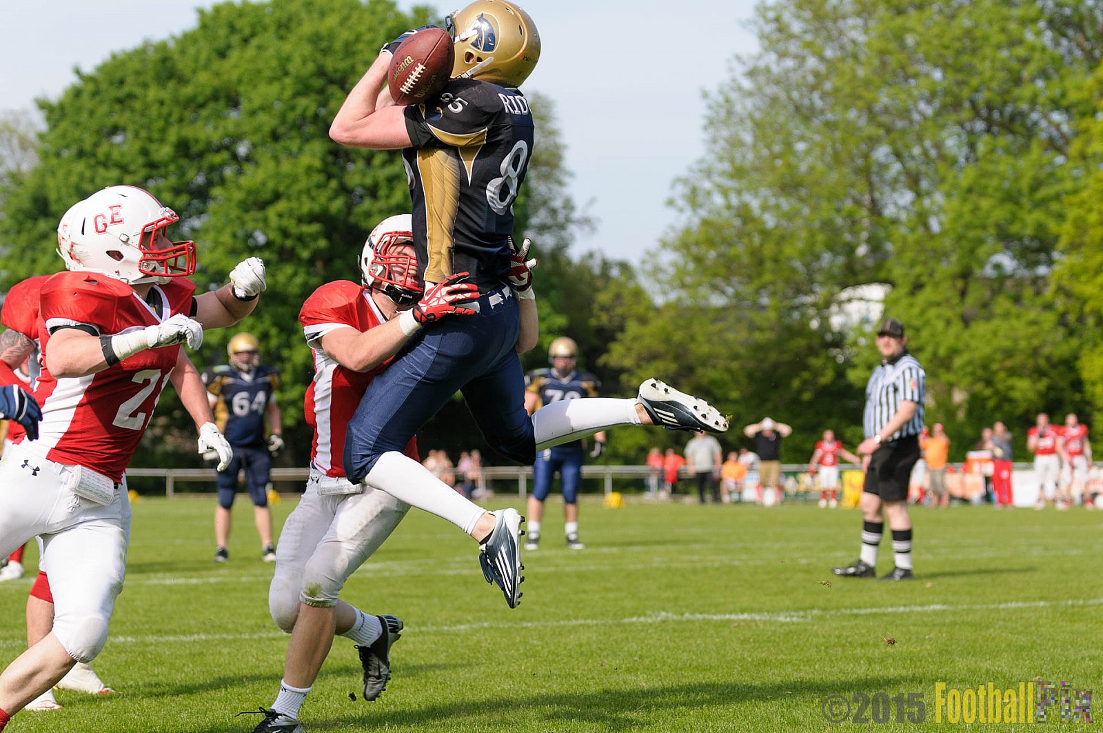 Schiefbahn Riders vs. Gelsenkirchen Devils - 10.05.2015 OL NRW: Schiefbahn Riders vs. Gelsenkirchen Devils (7:14)