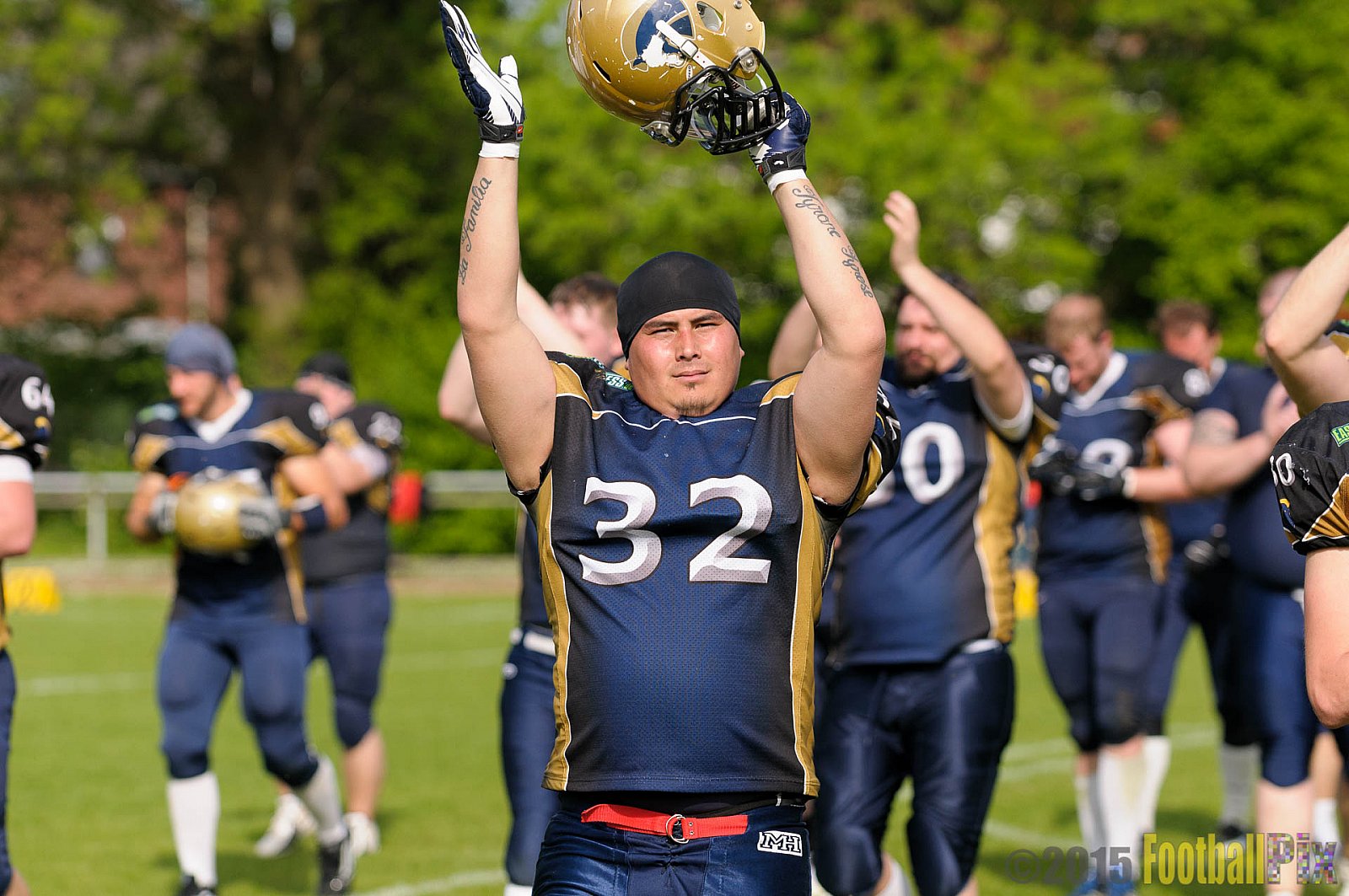 Schiefbahn Riders vs. Gelsenkirchen Devils - 10.05.2015 OL NRW: Schiefbahn Riders vs. Gelsenkirchen Devils (7:14)
