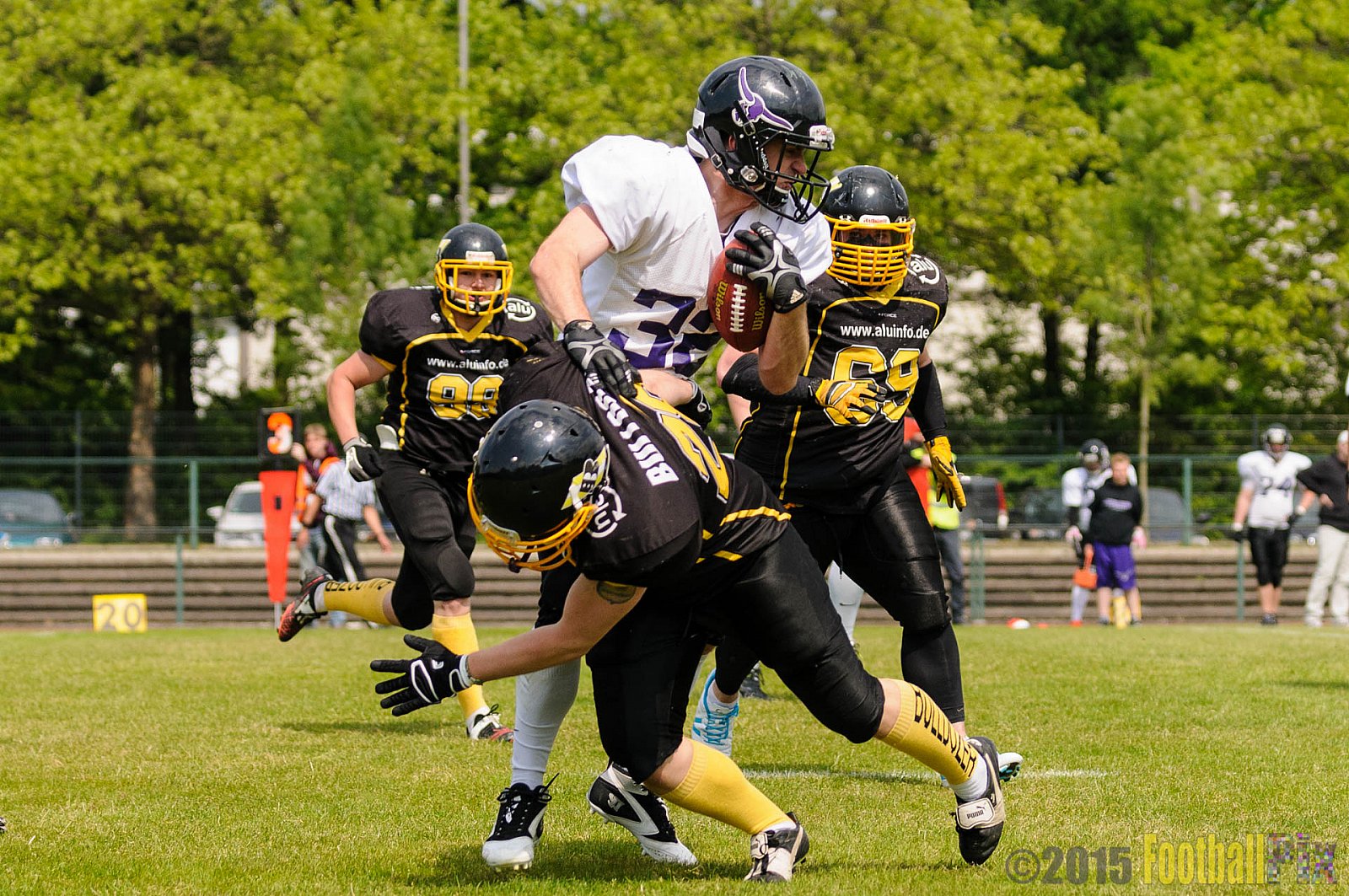 Düsseldorf Bulldozer vs. Langenfeld Longhorns II - 17.05.2015 LL Mitte NRW: Düsseldorf Bulldozer vs. Langenfeld Longhorns II (0:78)