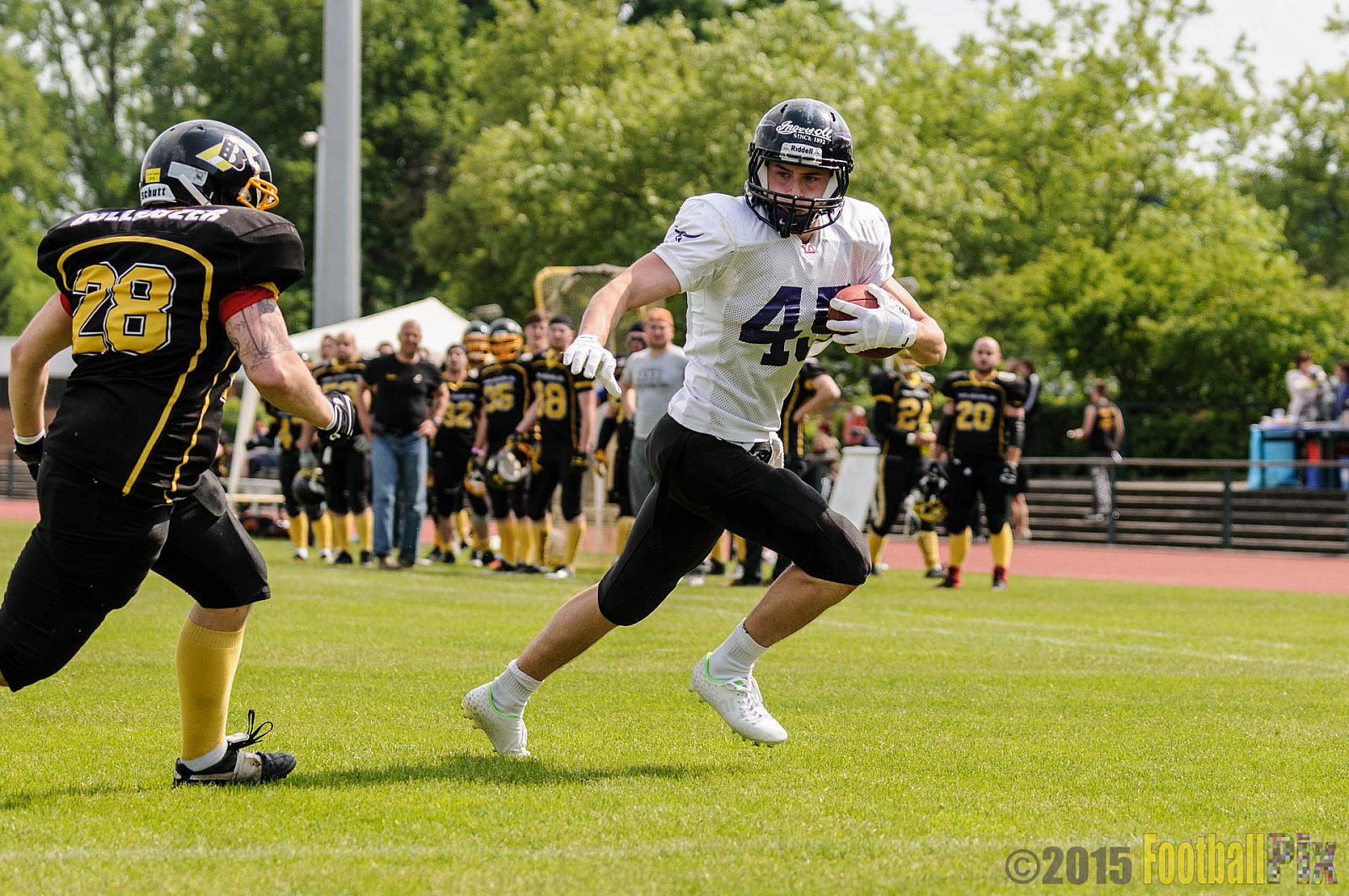 Düsseldorf Bulldozer vs. Langenfeld Longhorns II - 17.05.2015 LL Mitte NRW: Düsseldorf Bulldozer vs. Langenfeld Longhorns II (0:78)