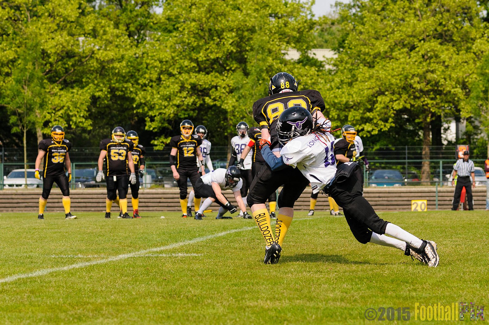 Düsseldorf Bulldozer vs. Langenfeld Longhorns II - 17.05.2015 LL Mitte NRW: Düsseldorf Bulldozer vs. Langenfeld Longhorns II (0:78)
