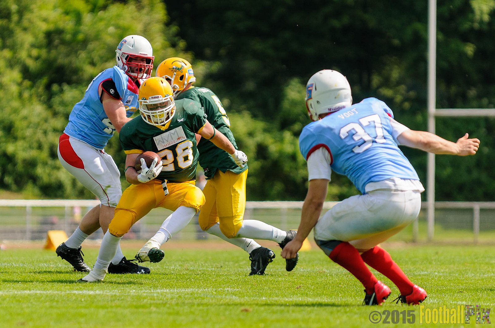 Cologne Crocodiles vs. Bonn Gamecocks - 24.05.2015 GFL2 Nord: Cologne Crocodiles vs. Bonn Gamecocks (18:8)