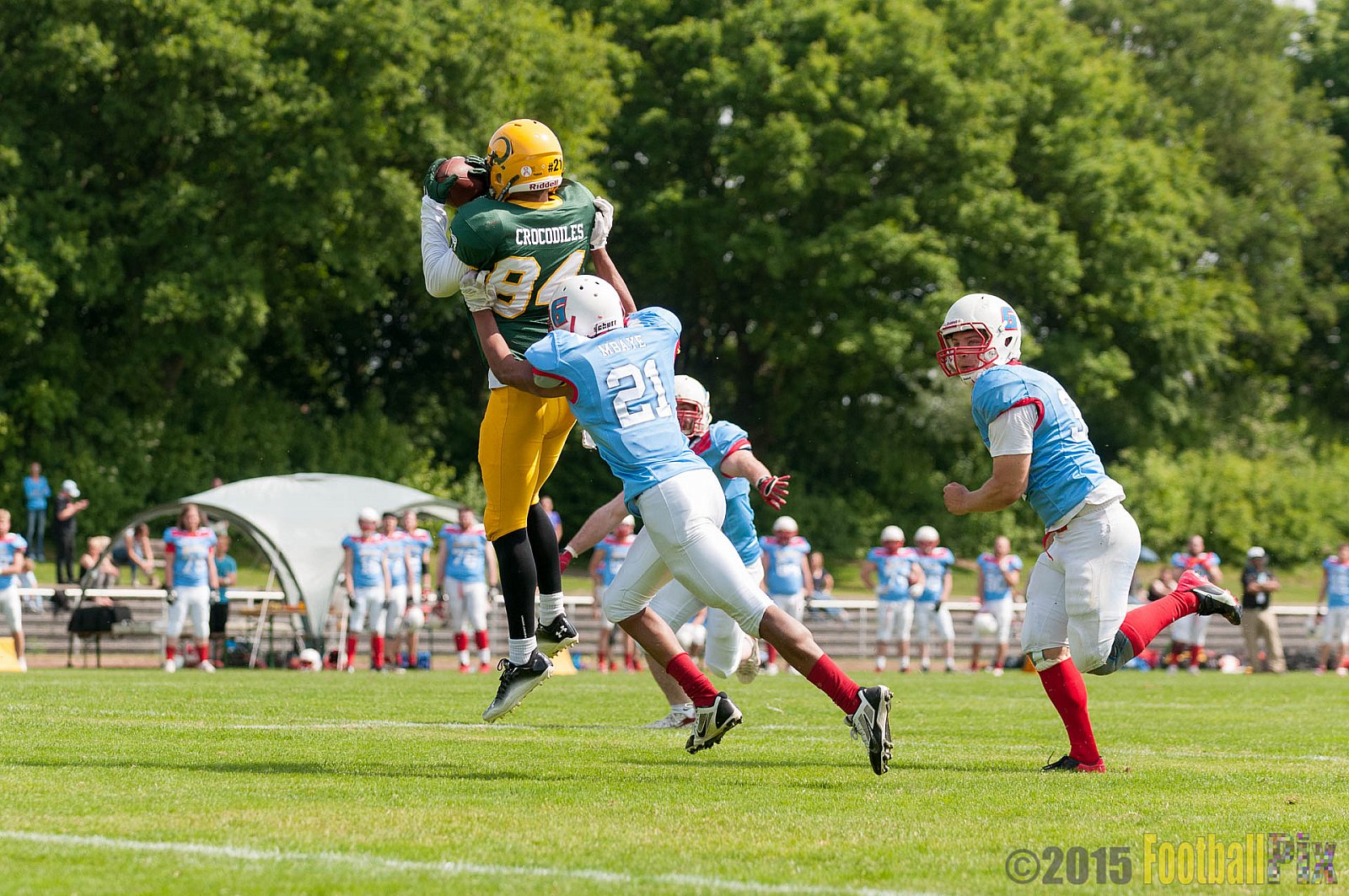 Cologne Crocodiles vs. Bonn Gamecocks - 24.05.2015 GFL2 Nord: Cologne Crocodiles vs. Bonn Gamecocks (18:8)