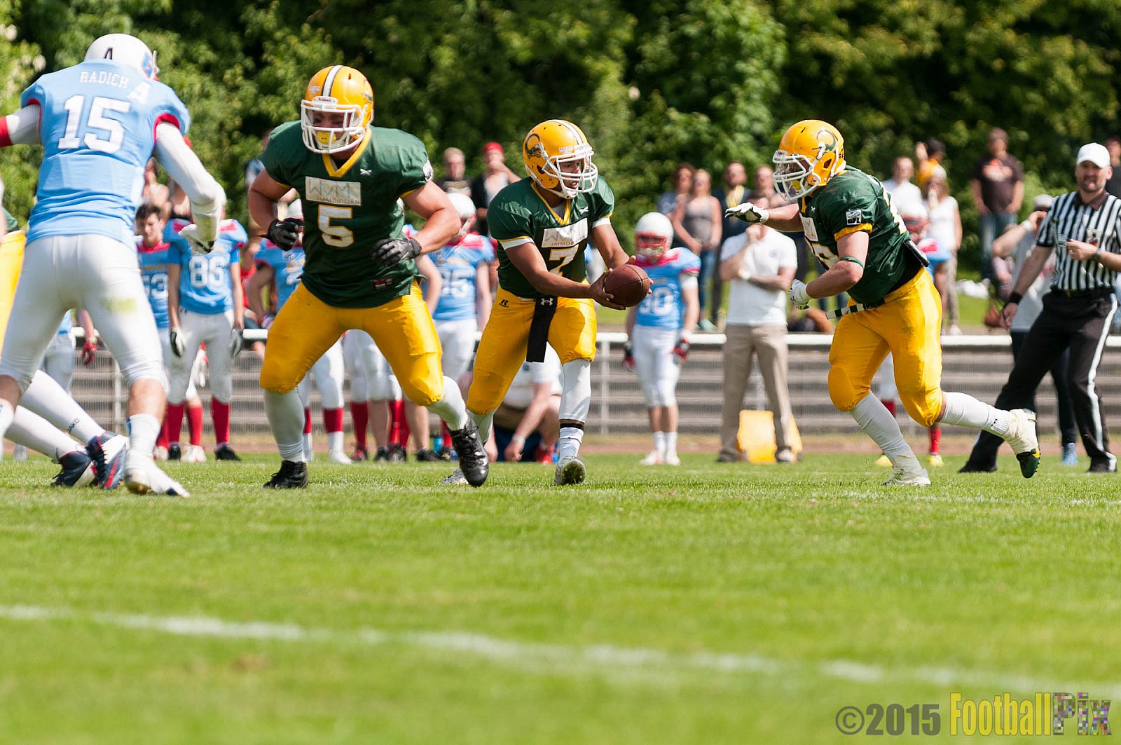 Cologne Crocodiles vs. Bonn Gamecocks - 24.05.2015 GFL2 Nord: Cologne Crocodiles vs. Bonn Gamecocks (18:8)