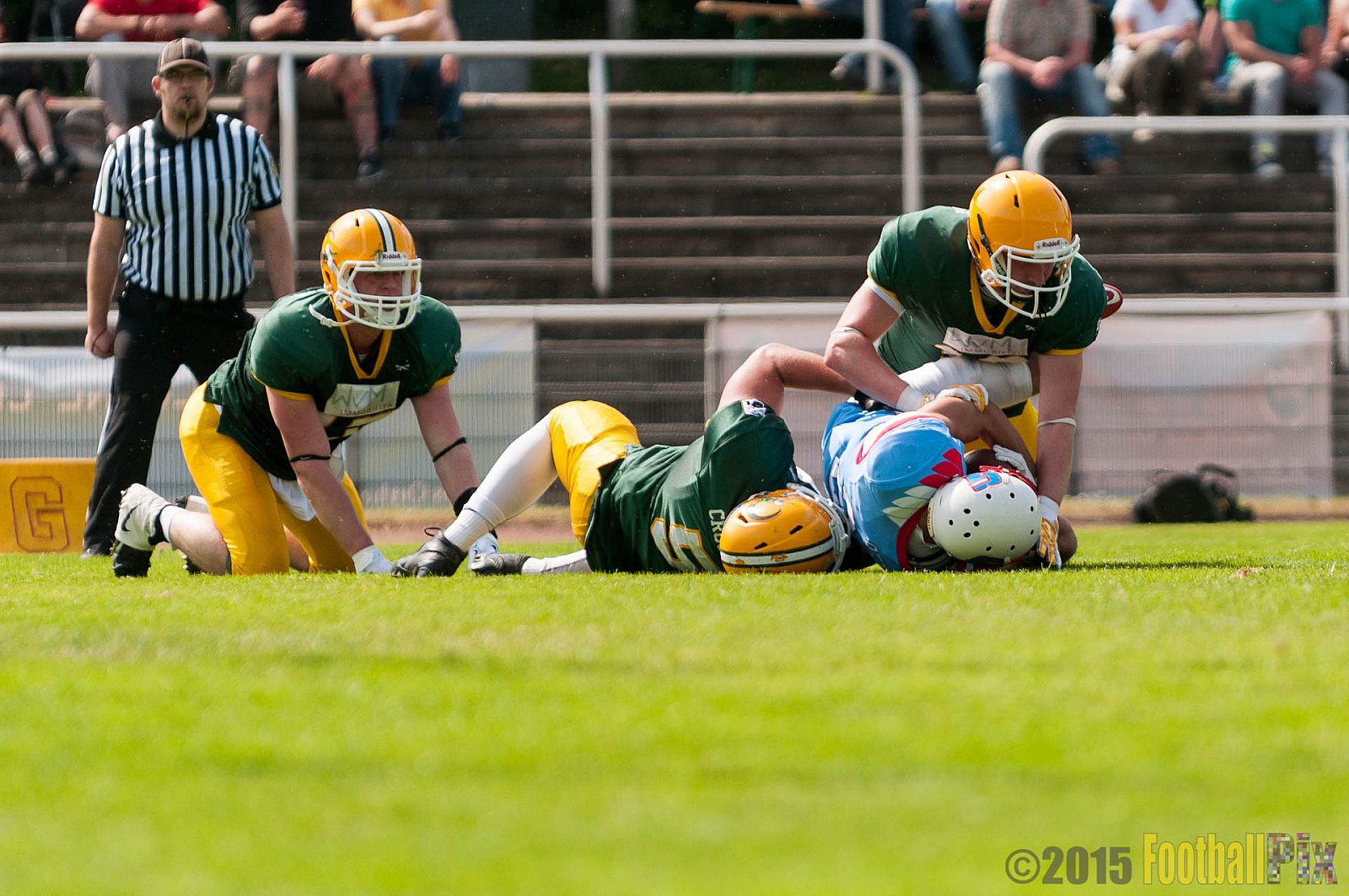 Cologne Crocodiles vs. Bonn Gamecocks - 24.05.2015 GFL2 Nord: Cologne Crocodiles vs. Bonn Gamecocks (18:8)
