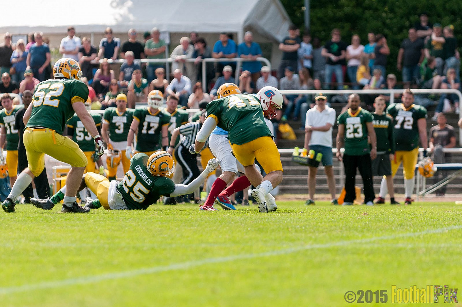 Cologne Crocodiles vs. Bonn Gamecocks - 24.05.2015 GFL2 Nord: Cologne Crocodiles vs. Bonn Gamecocks (18:8)