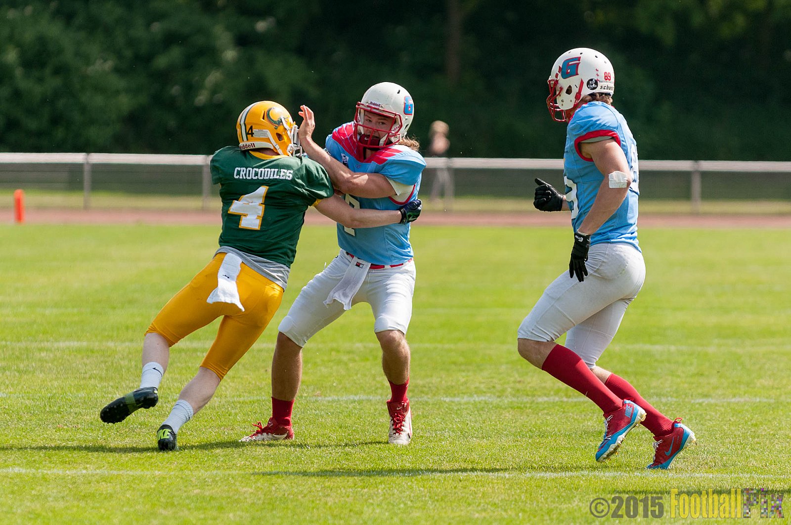 Cologne Crocodiles vs. Bonn Gamecocks - 24.05.2015 GFL2 Nord: Cologne Crocodiles vs. Bonn Gamecocks (18:8)