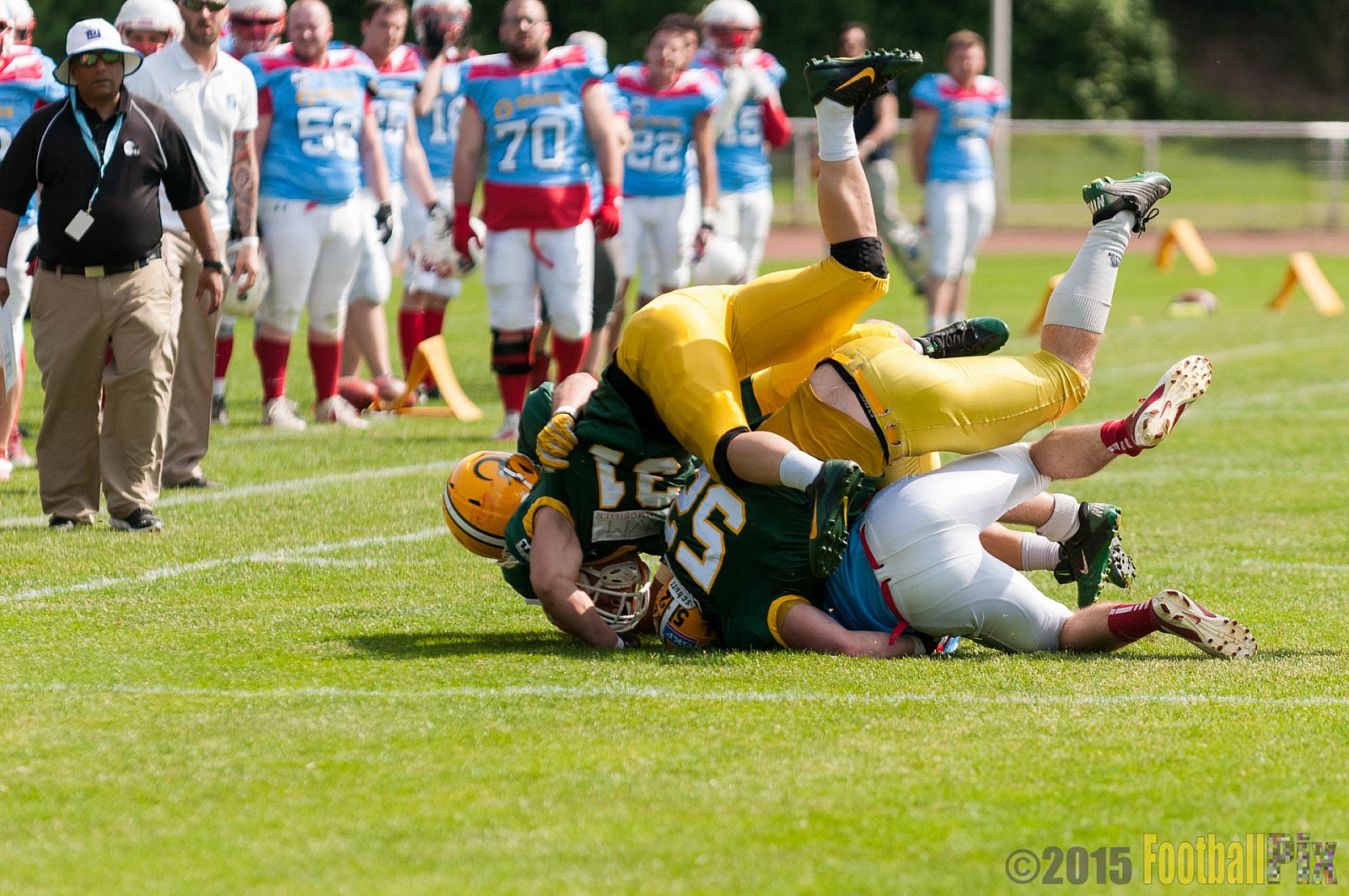 Cologne Crocodiles vs. Bonn Gamecocks - 24.05.2015 GFL2 Nord: Cologne Crocodiles vs. Bonn Gamecocks (18:8)