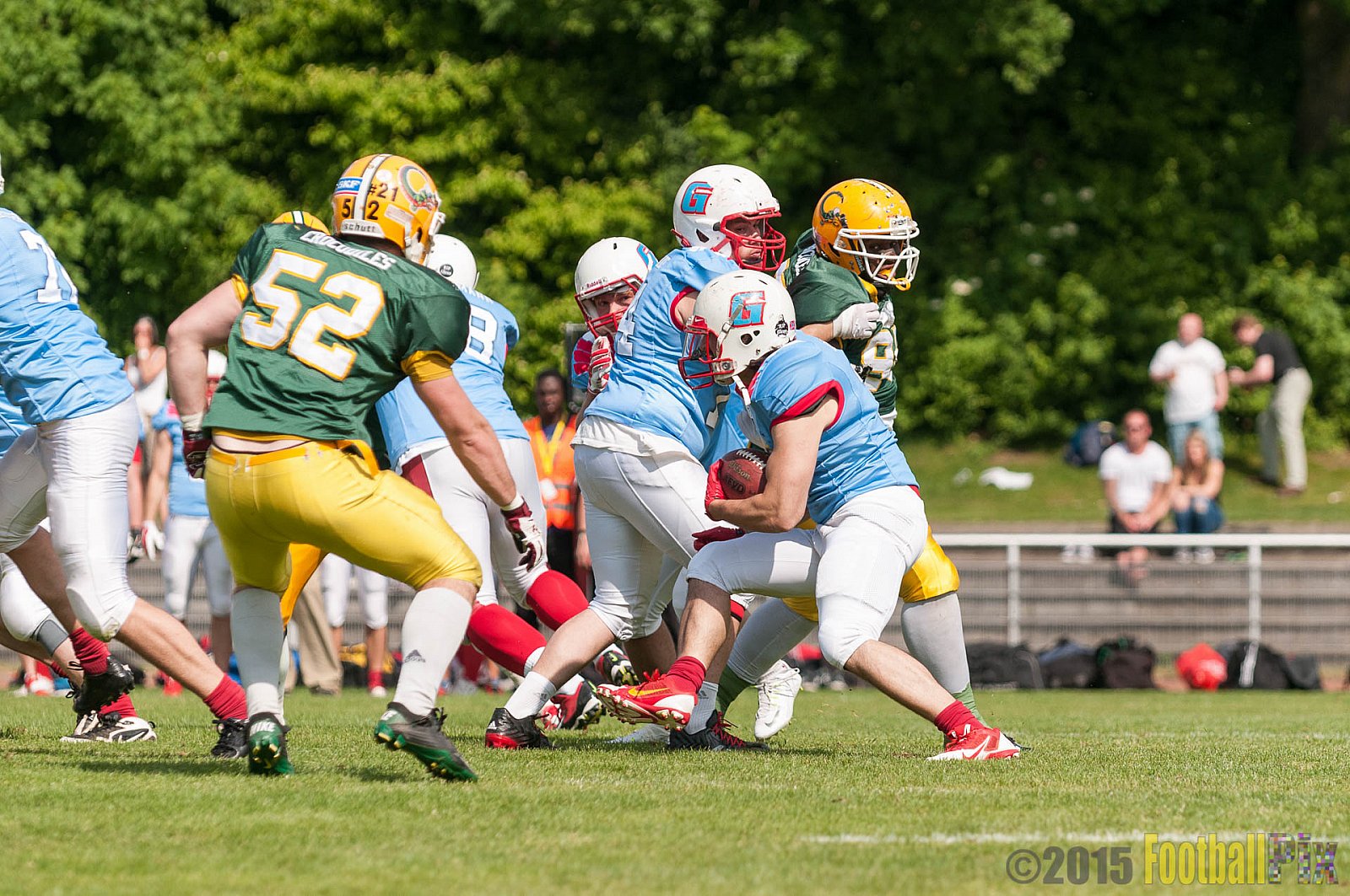 Cologne Crocodiles vs. Bonn Gamecocks - 24.05.2015 GFL2 Nord: Cologne Crocodiles vs. Bonn Gamecocks (18:8)