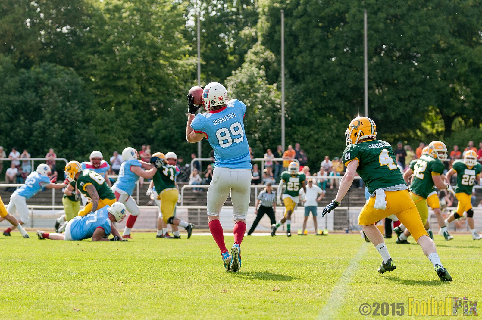 Cologne Crocodiles vs. Bonn Gamecocks - 24.05.2015 GFL2 Nord: Cologne Crocodiles vs. Bonn Gamecocks (18:8)