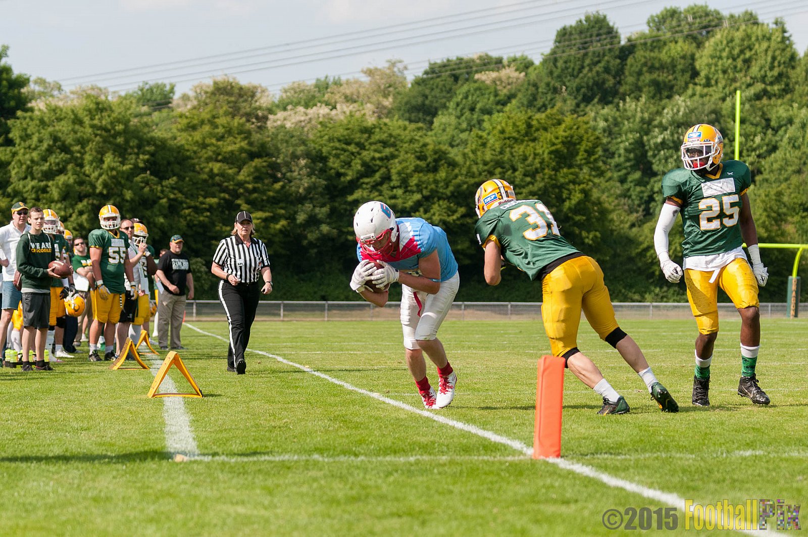 Cologne Crocodiles vs. Bonn Gamecocks - 24.05.2015 GFL2 Nord: Cologne Crocodiles vs. Bonn Gamecocks (18:8)