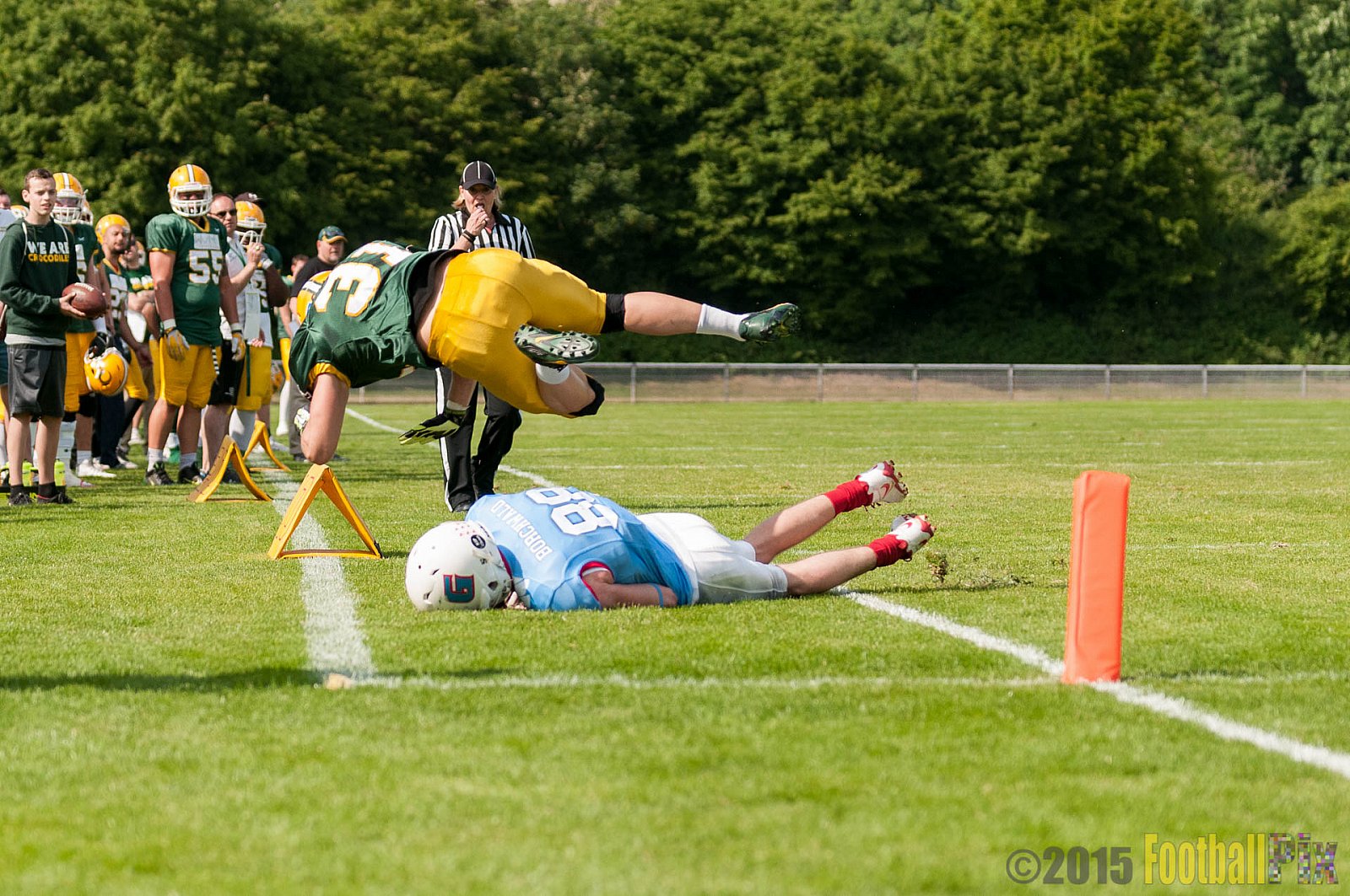 Cologne Crocodiles vs. Bonn Gamecocks - 24.05.2015 GFL2 Nord: Cologne Crocodiles vs. Bonn Gamecocks (18:8)