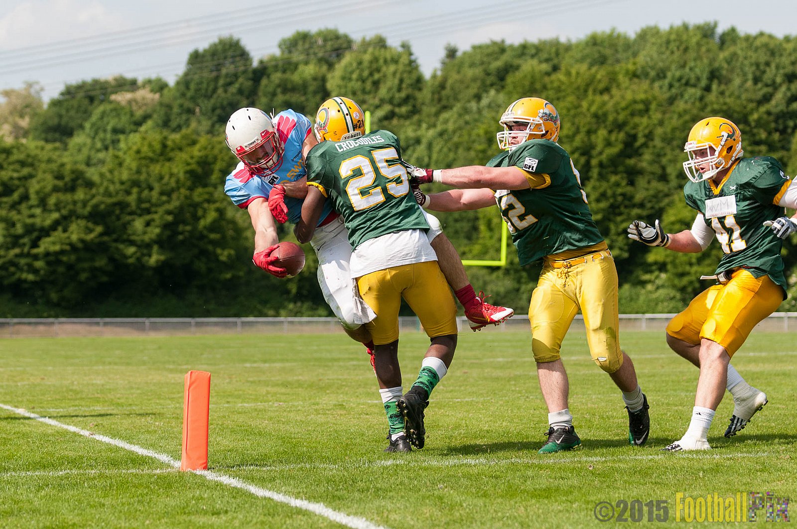 Cologne Crocodiles vs. Bonn Gamecocks - 24.05.2015 GFL2 Nord: Cologne Crocodiles vs. Bonn Gamecocks (18:8)