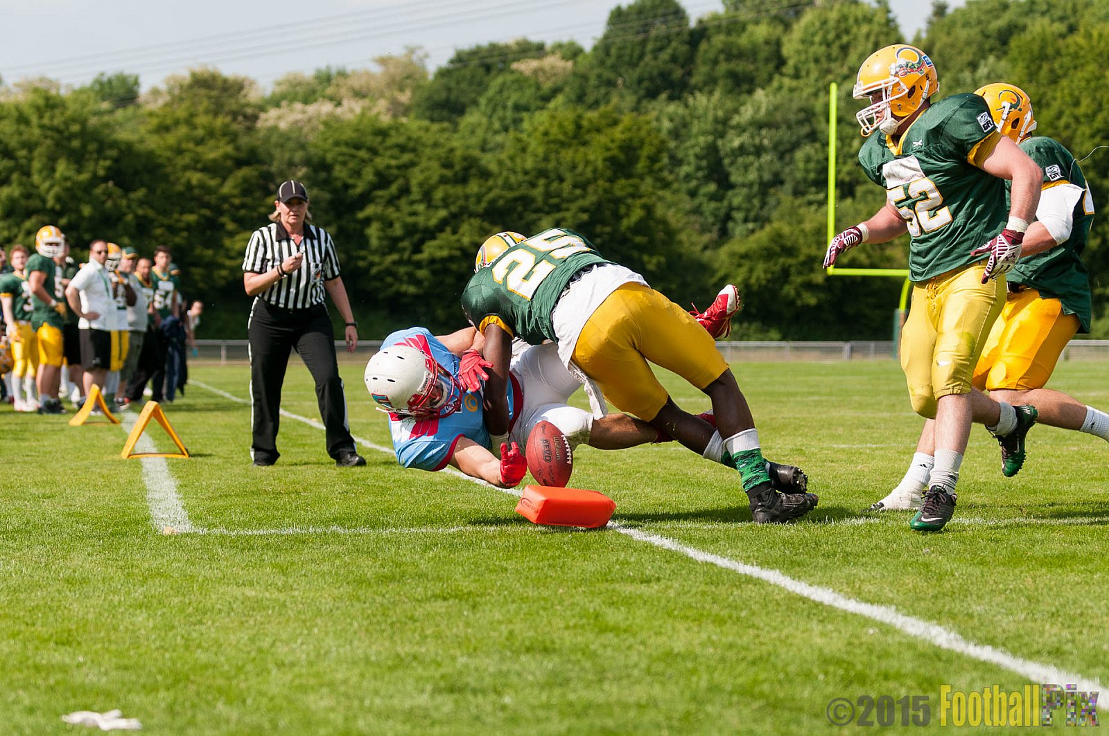 Cologne Crocodiles vs. Bonn Gamecocks - 24.05.2015 GFL2 Nord: Cologne Crocodiles vs. Bonn Gamecocks (18:8)