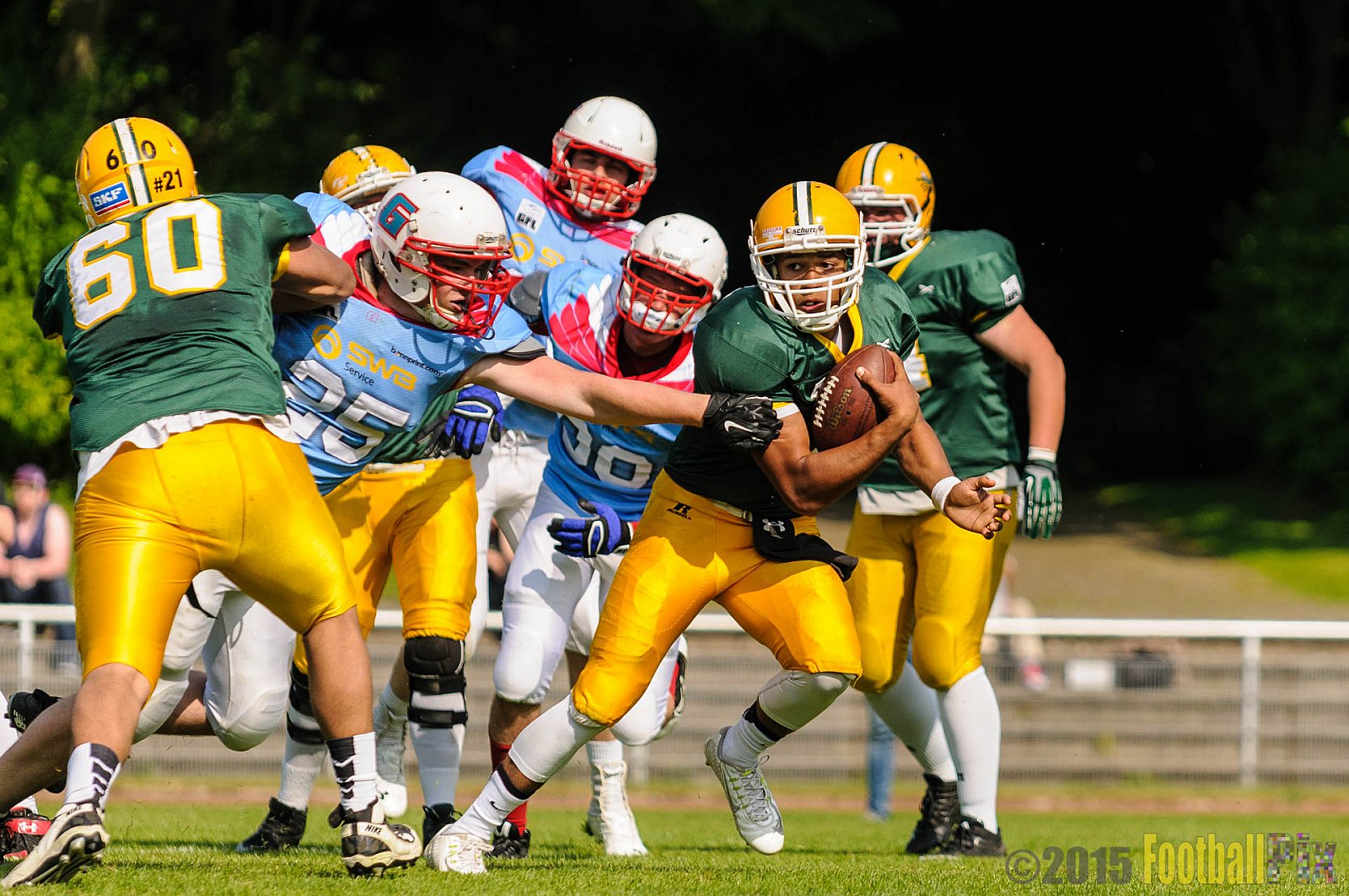 Cologne Crocodiles vs. Bonn Gamecocks - 24.05.2015 GFL2 Nord: Cologne Crocodiles vs. Bonn Gamecocks (18:8)